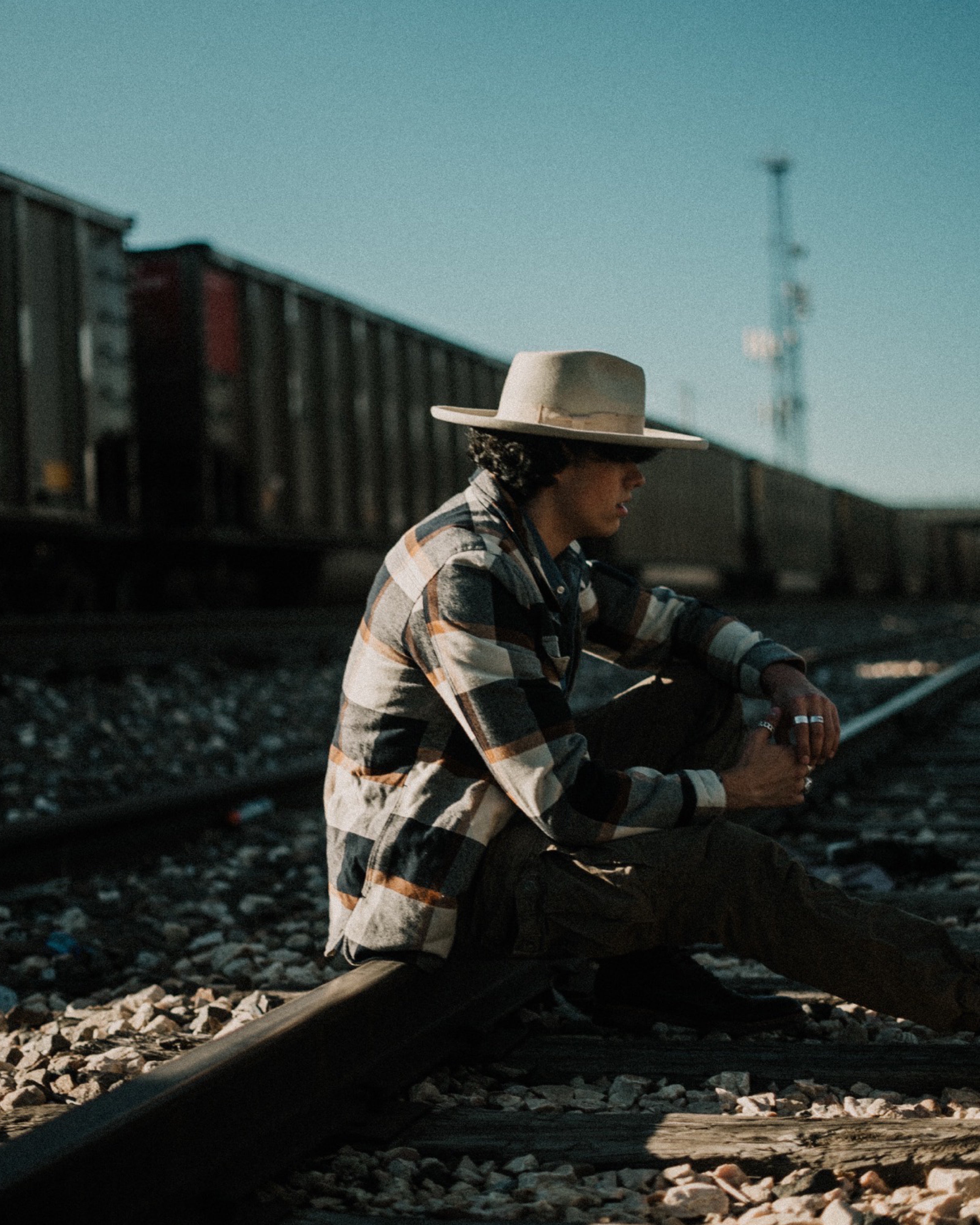 Pecos Pencil Brim Hat - Pewter Grey