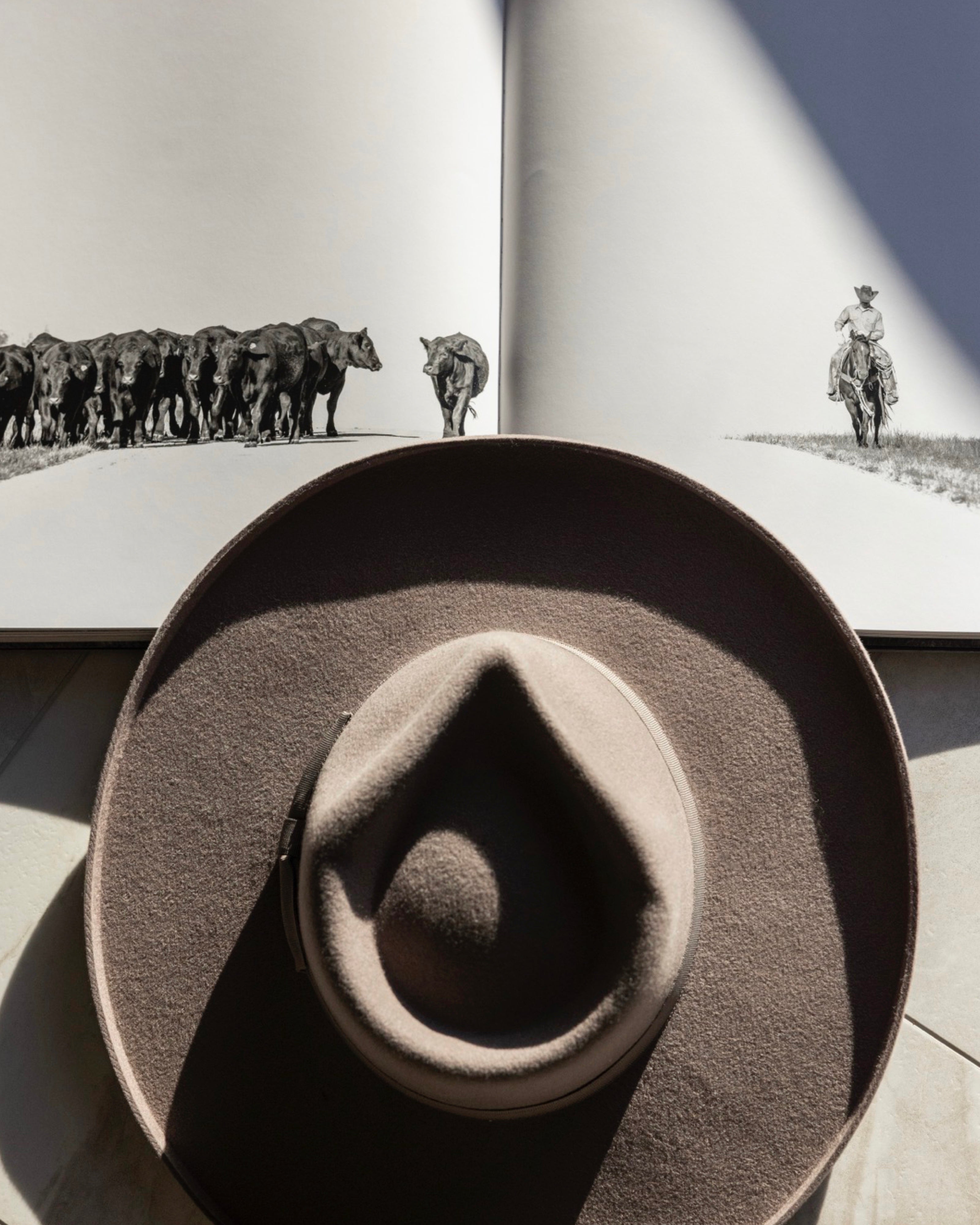 Pecos Pencil Brim Hat - Pewter Grey