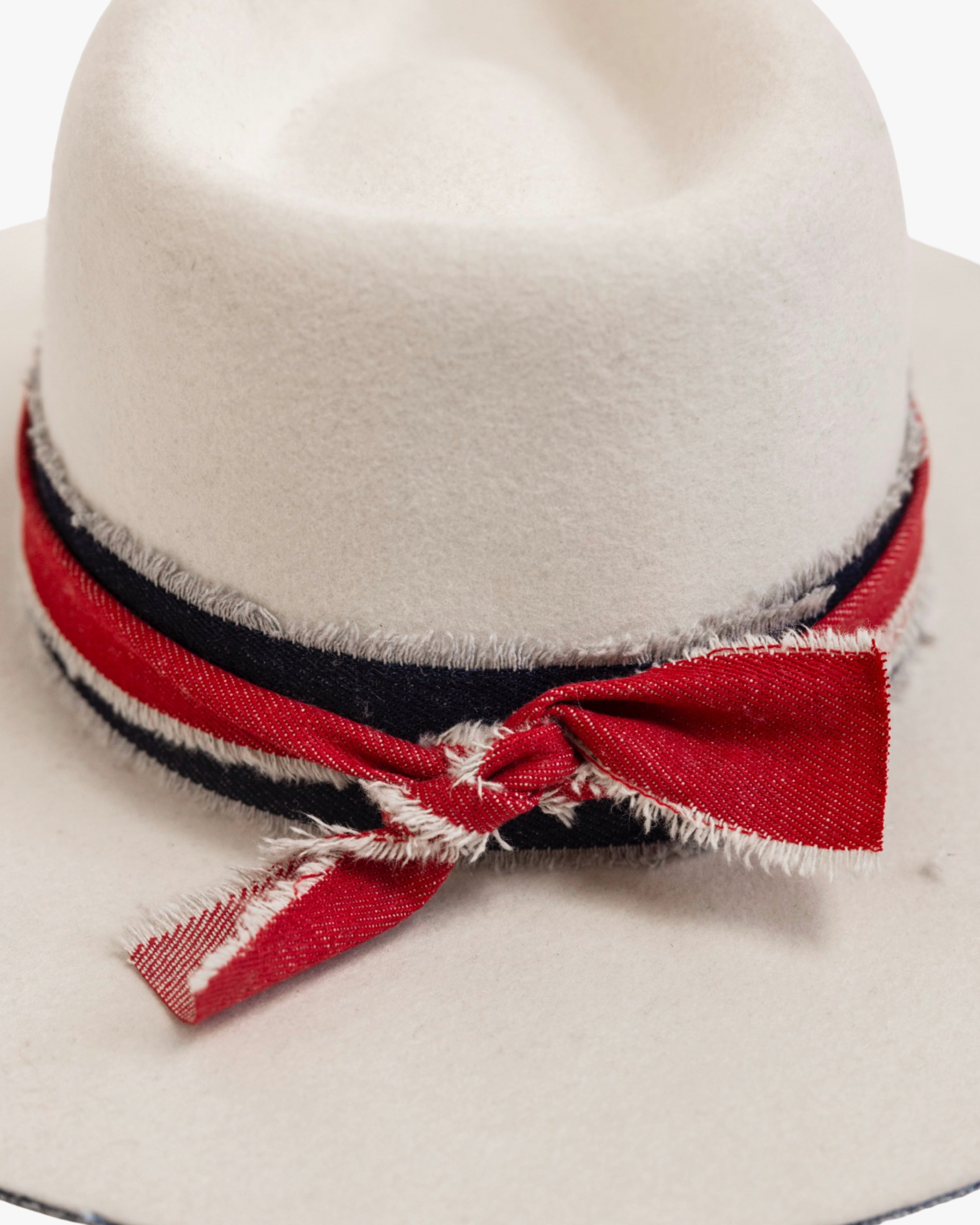 GREAT x Infatué by Fresh Sam Patchwork Rancher Hat - Ivory