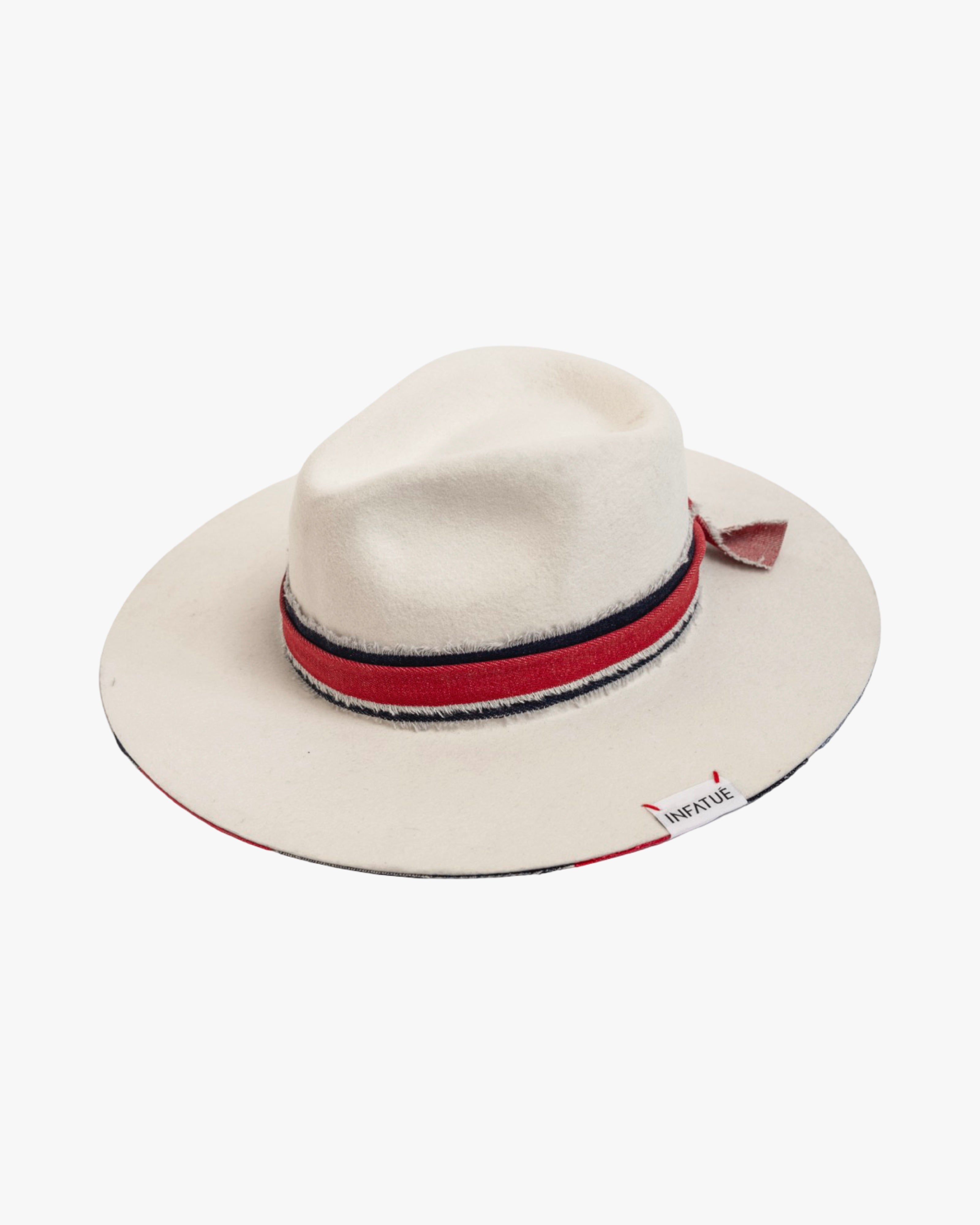 GREAT x Infatué by Fresh Sam Patchwork Rancher Hat - Ivory