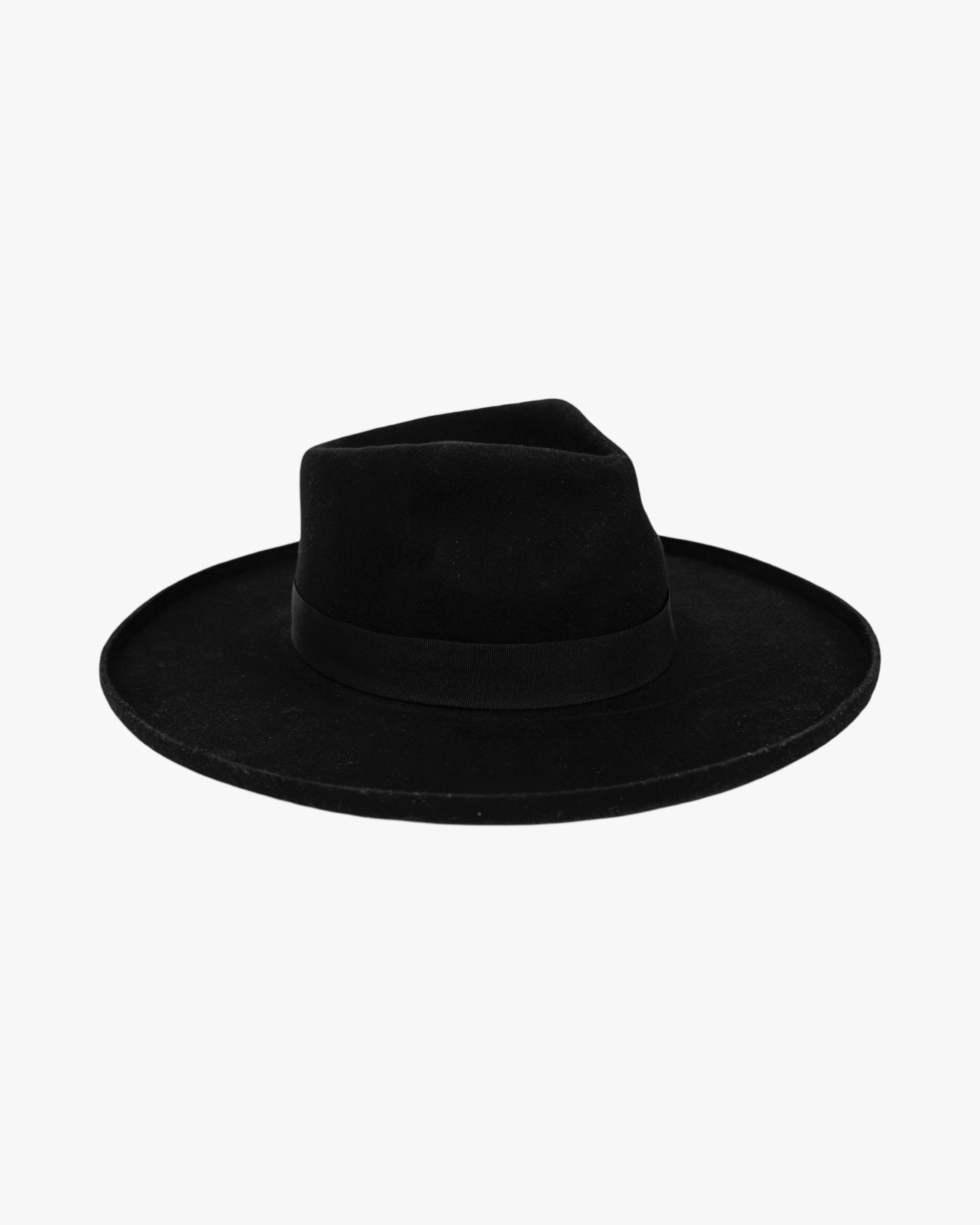Pecos Pencil Brim Hat - Soot Black