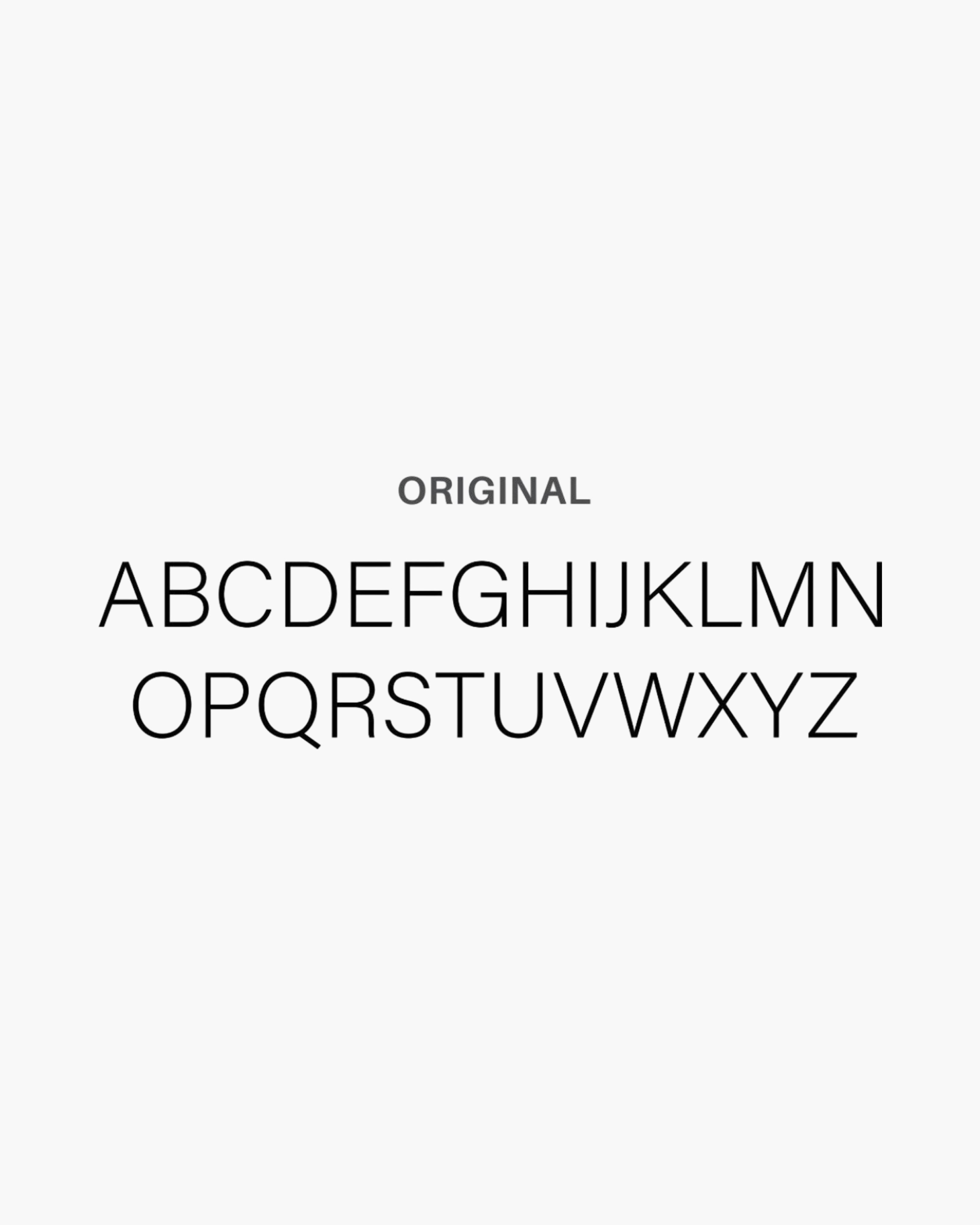 Letter and Number Branding