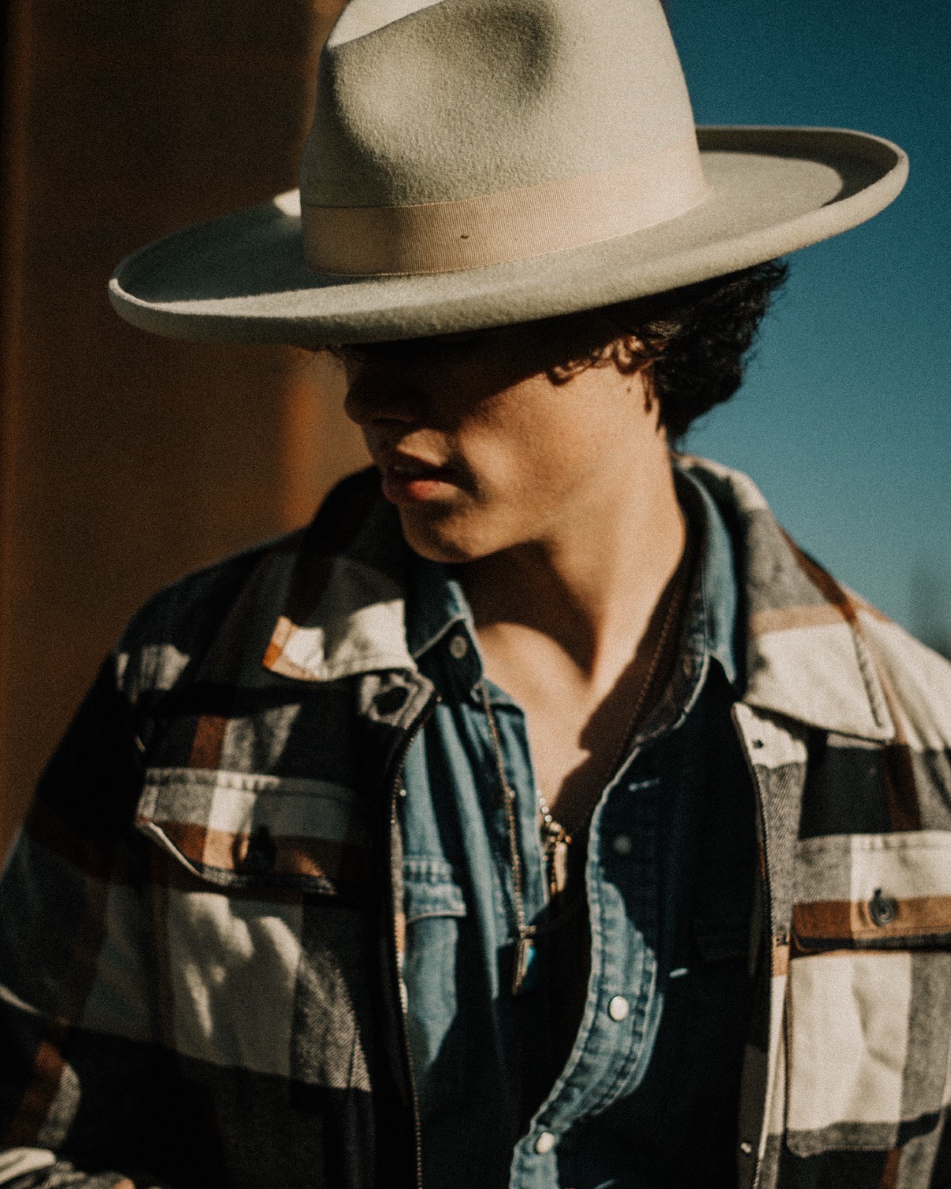 Pecos Pencil Brim Hat - Pewter Grey