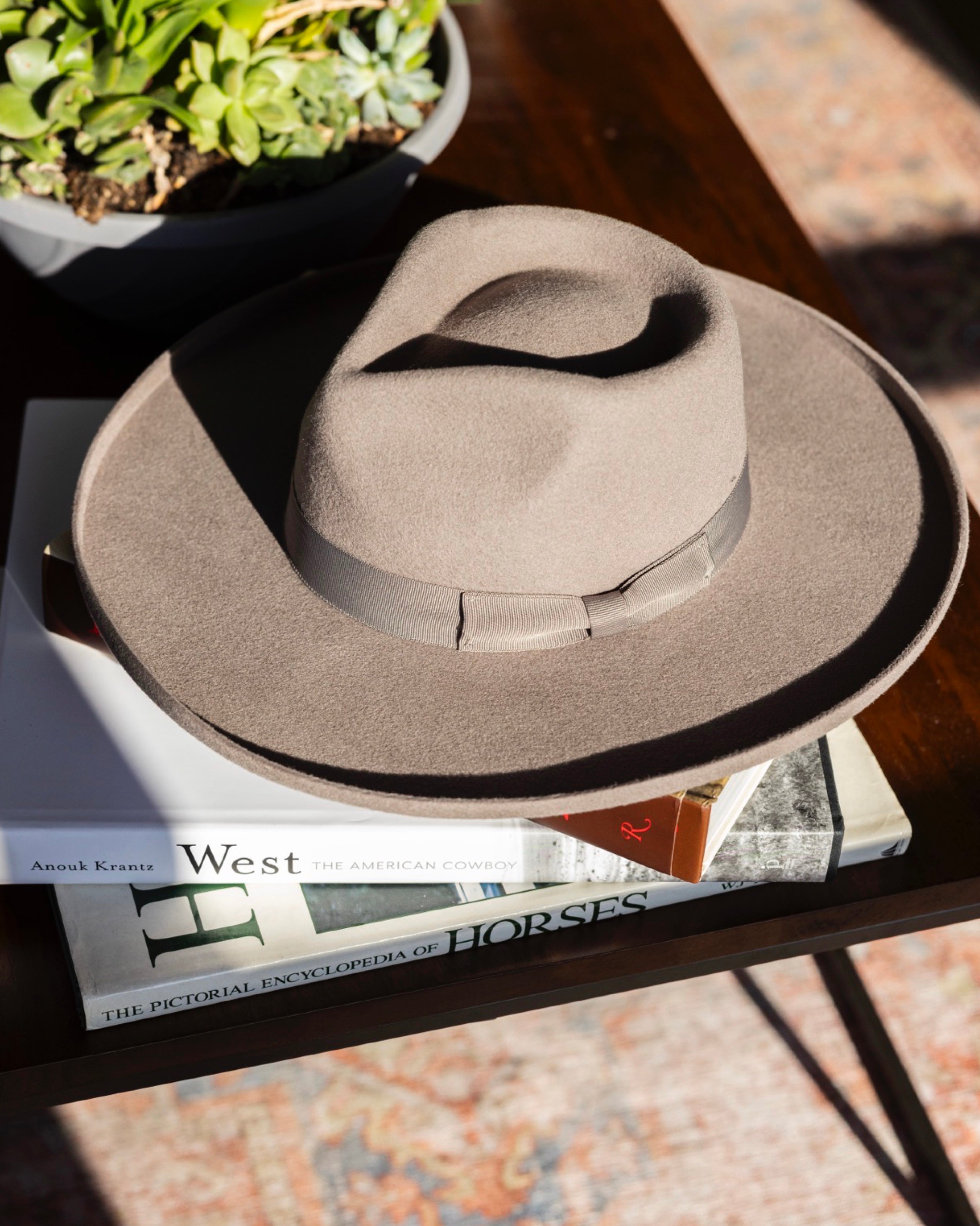 Pecos Pencil Brim Hat - Pewter Grey