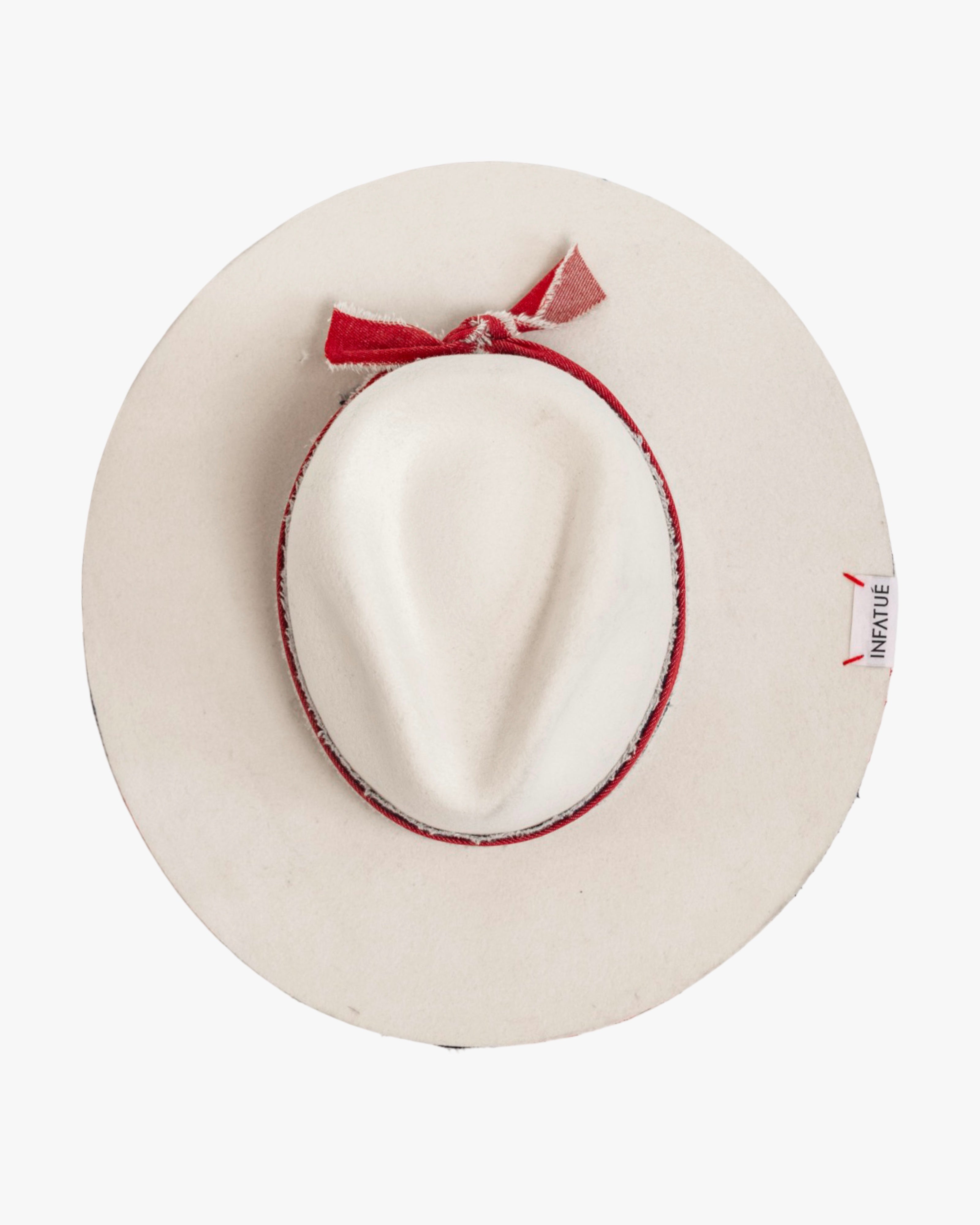 GREAT x Infatué by Fresh Sam Patchwork Rancher Hat - Ivory