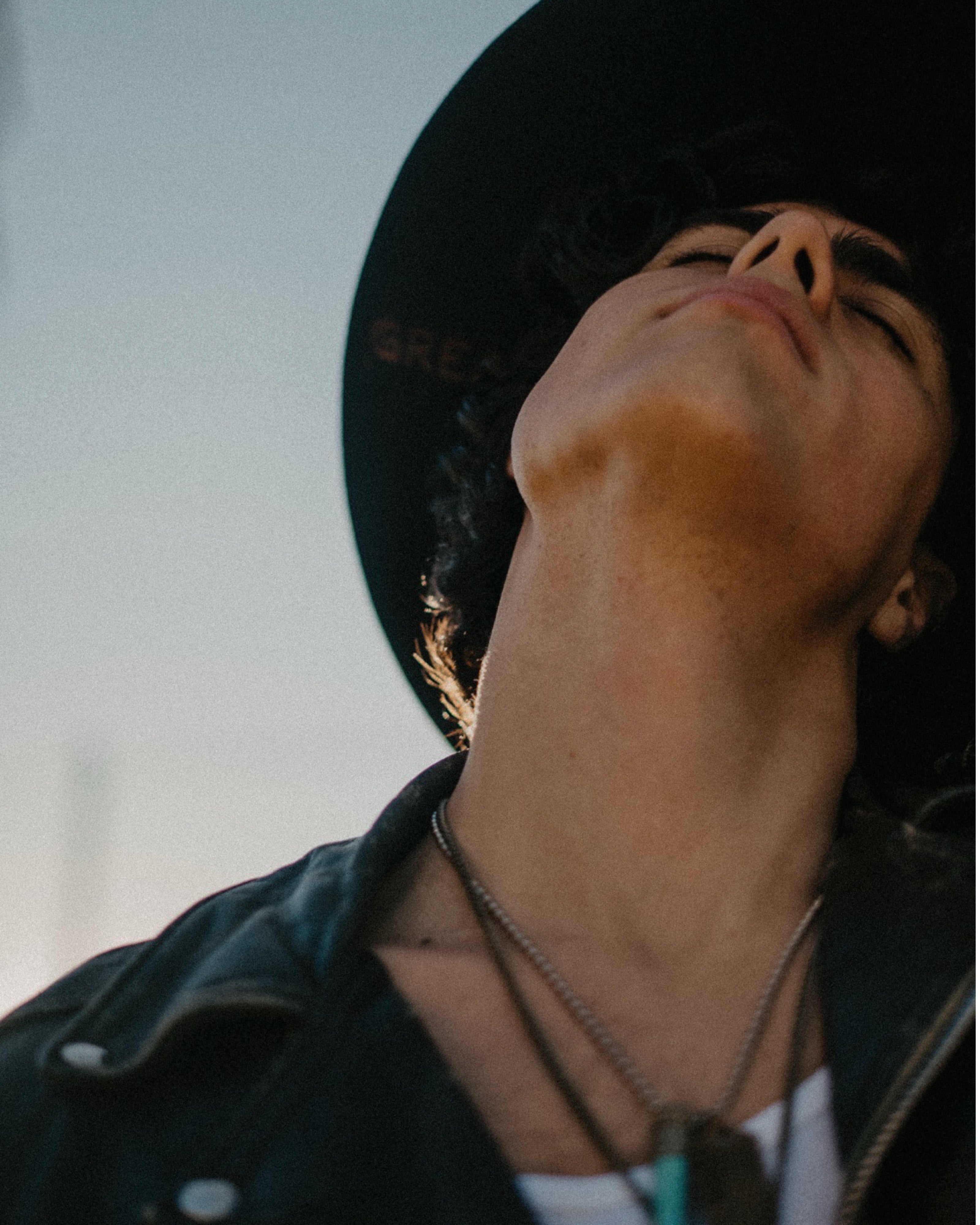 Pecos Pencil Brim Hat - Soot Black