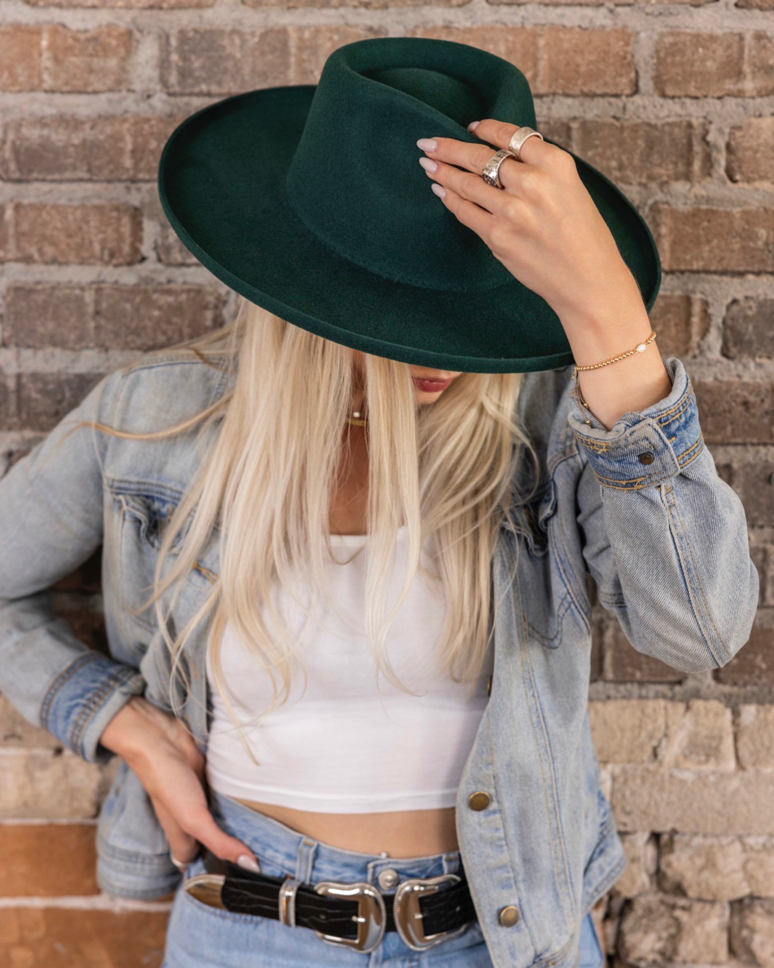 Pecos Pencil Brim Hat - Forest