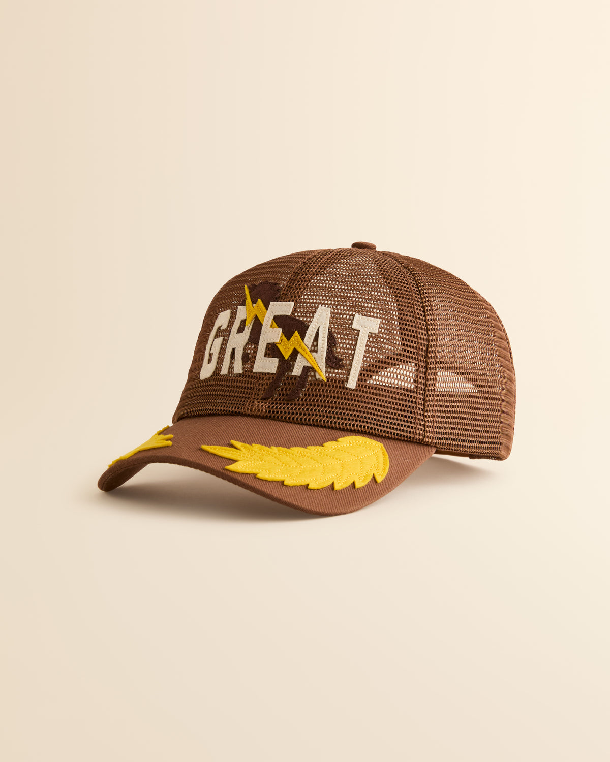 Lightning Horse Mesh Trucker Cap