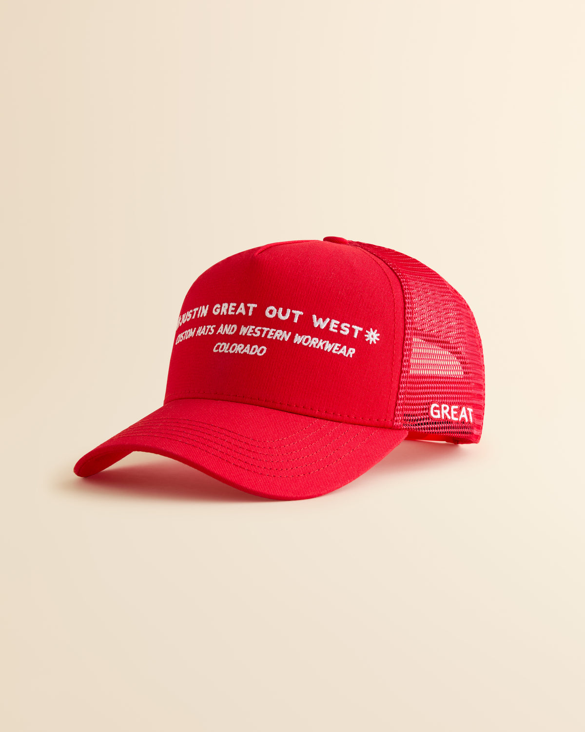 Out West Mesh Trucker Cap