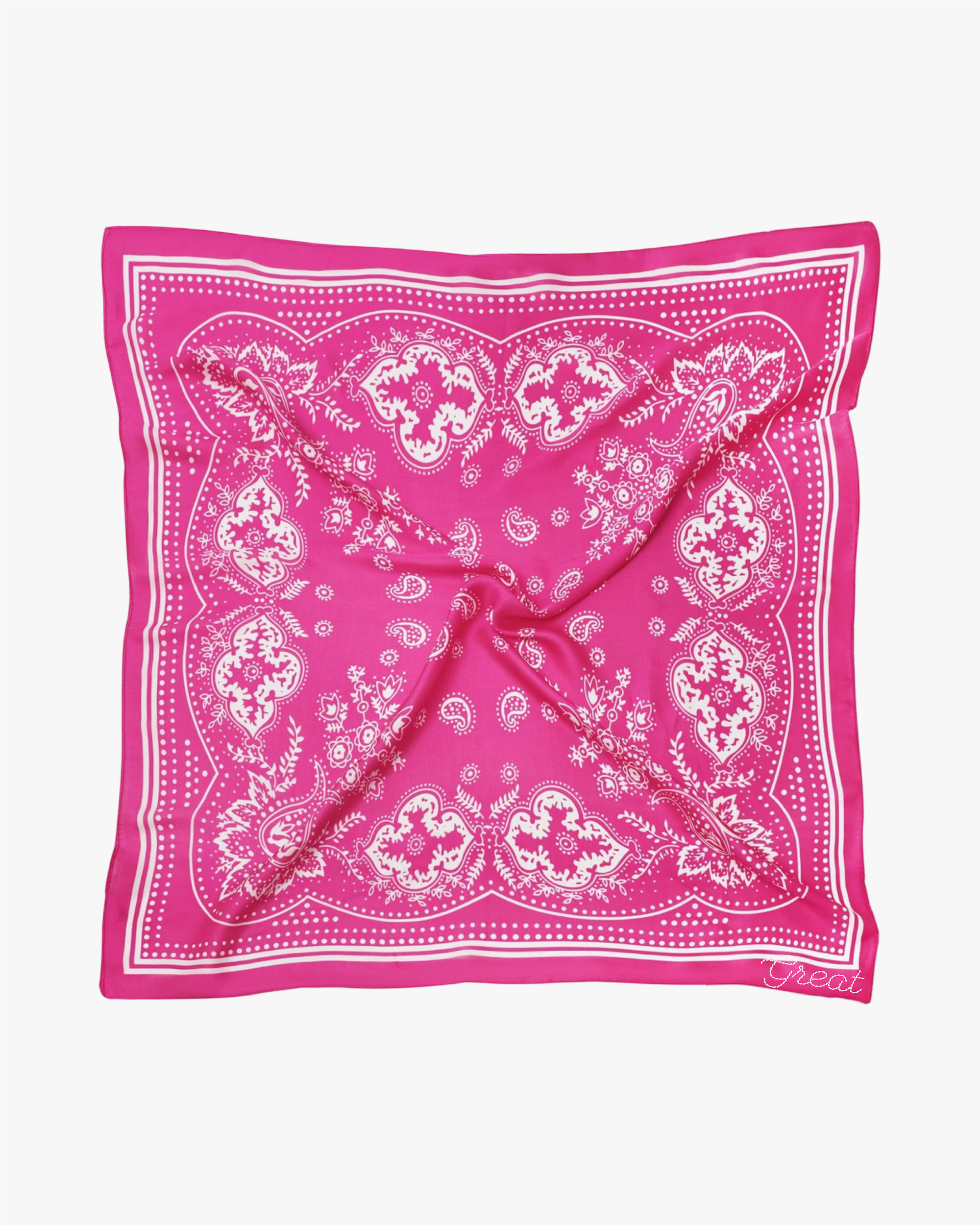 Silk Bandana Scarf