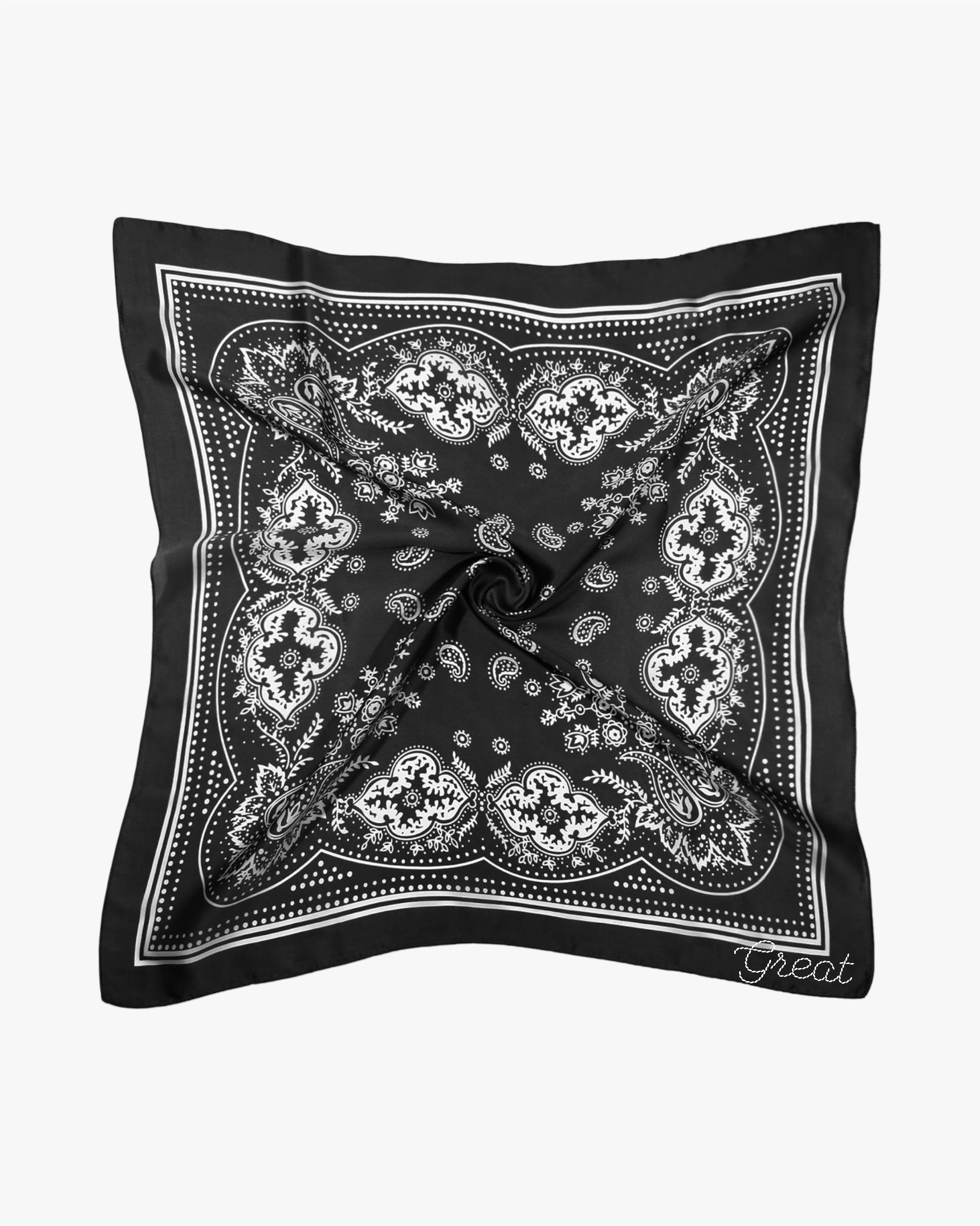Silk Bandana Scarf