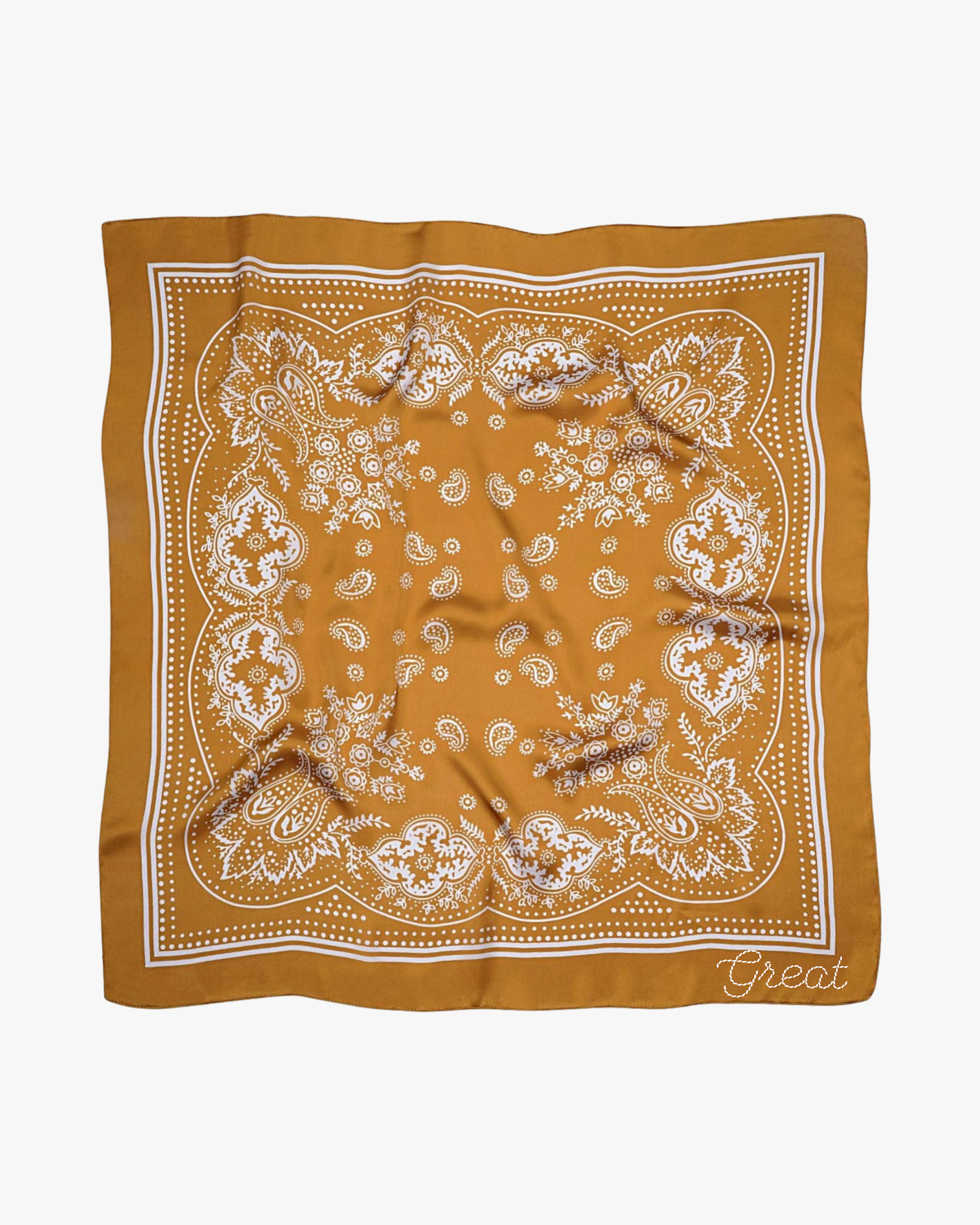 Silk Bandana Scarf