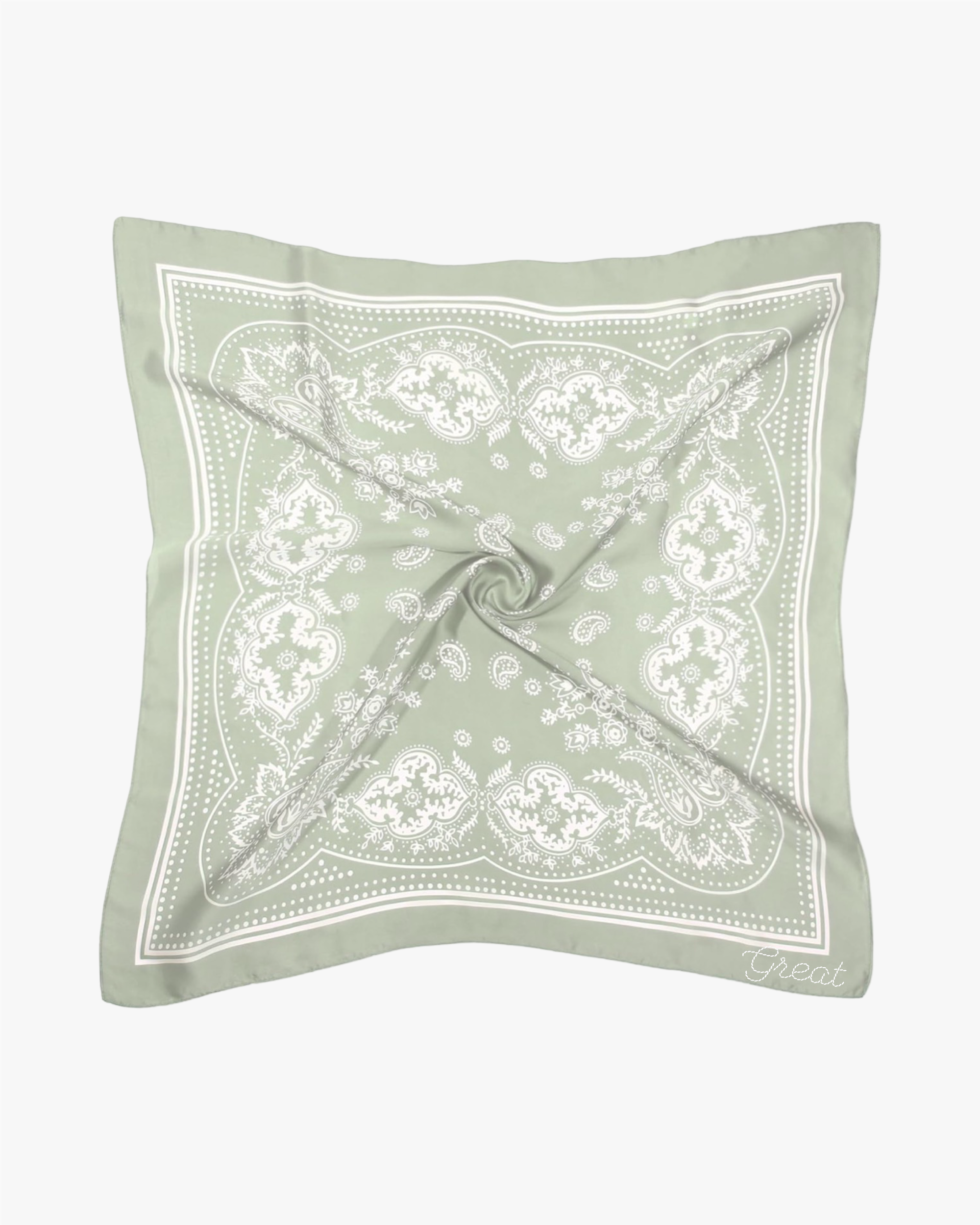 Silk Bandana Scarf