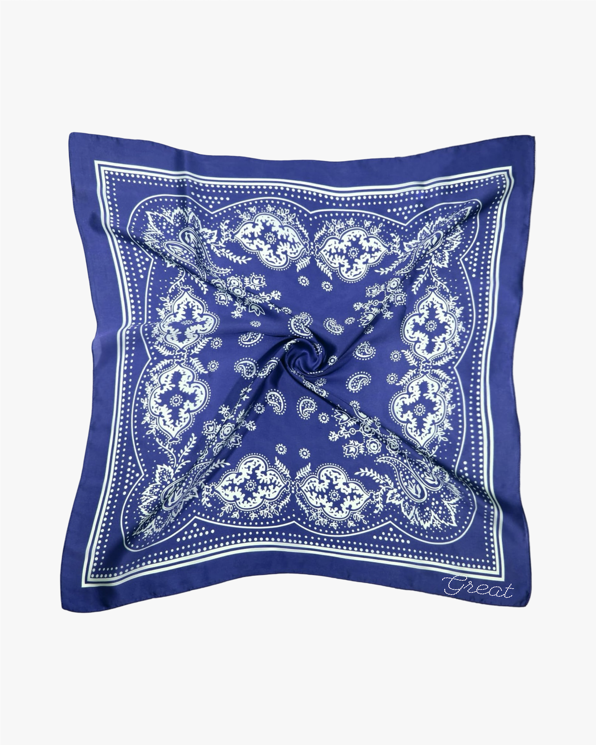 Silk Bandana Scarf