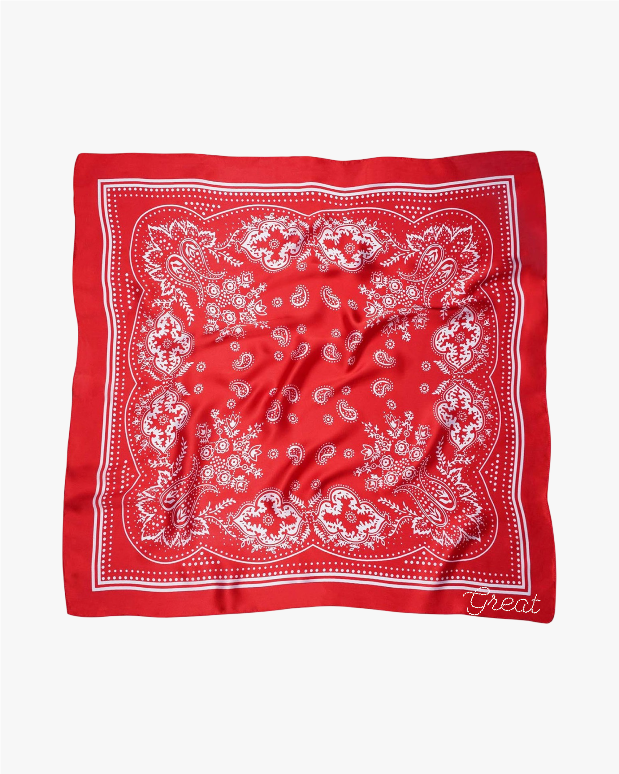 Silk Bandana Scarf