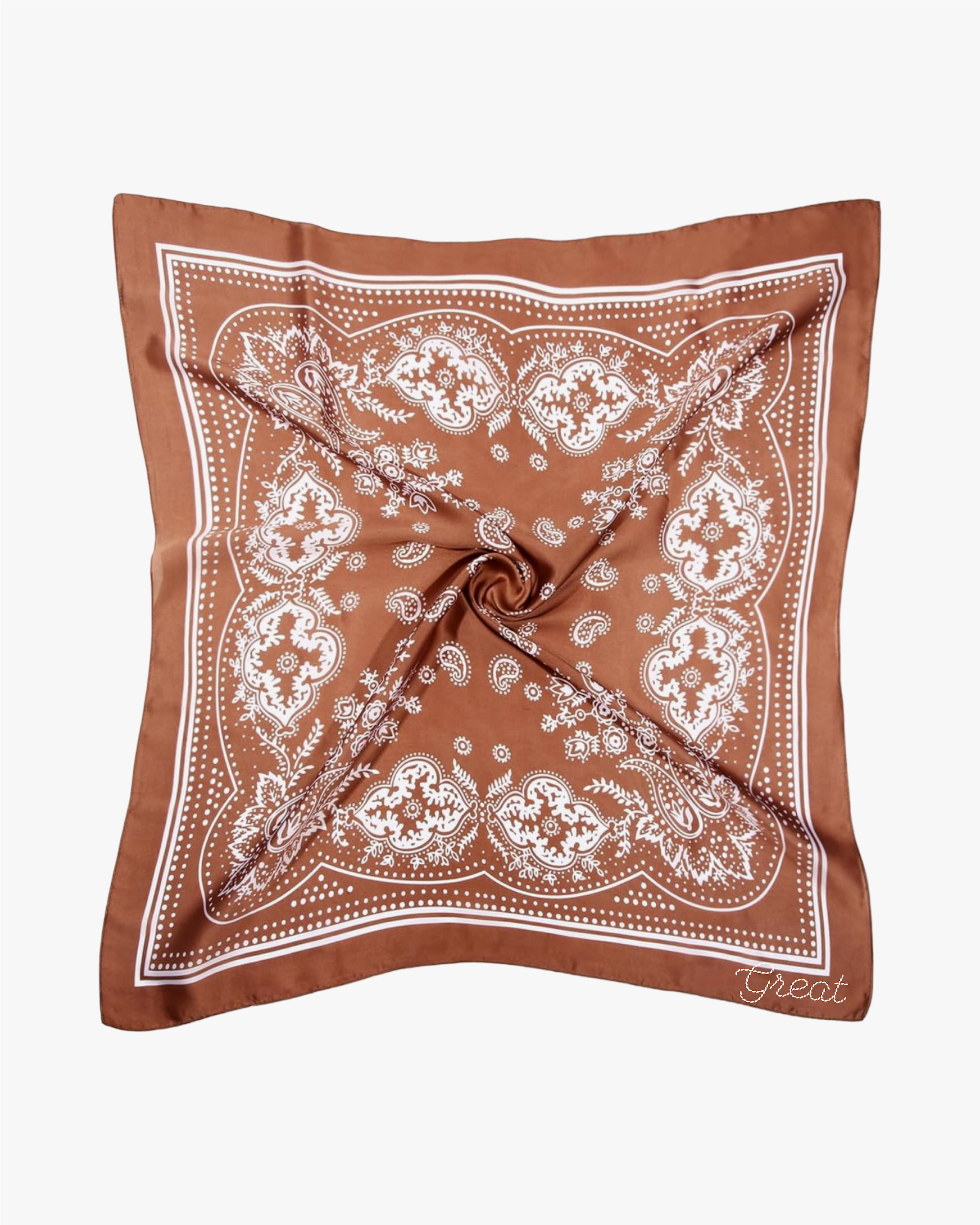 Silk Bandana Scarf