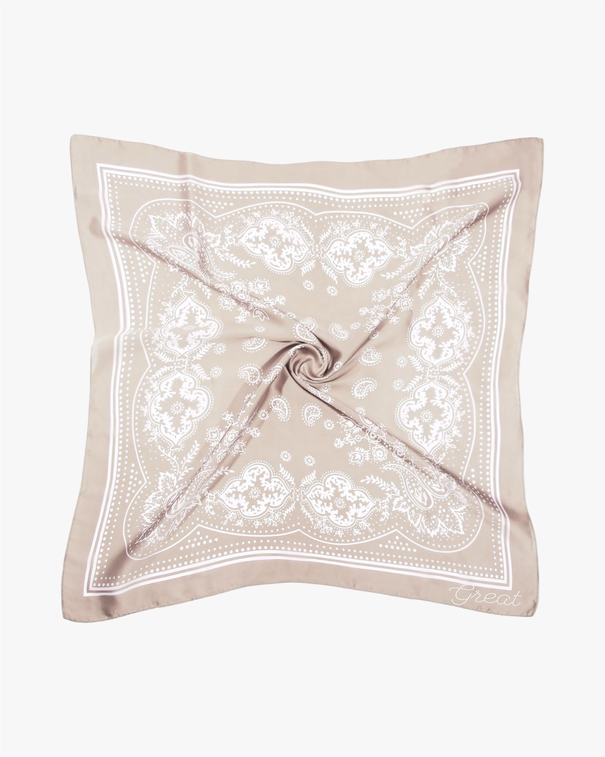 Silk Bandana Scarf