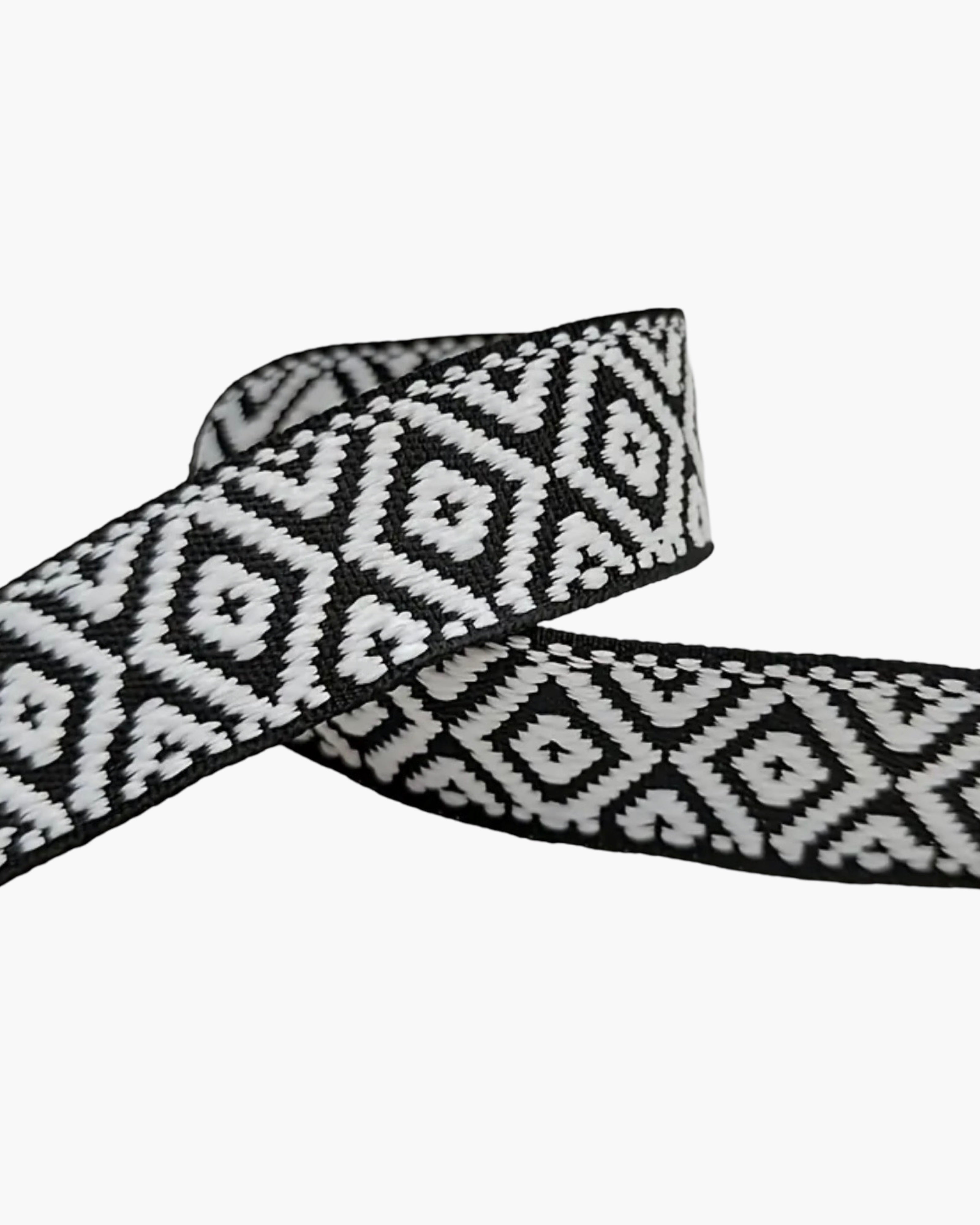 Tribal Jacquard Ribbon Hat Accessory