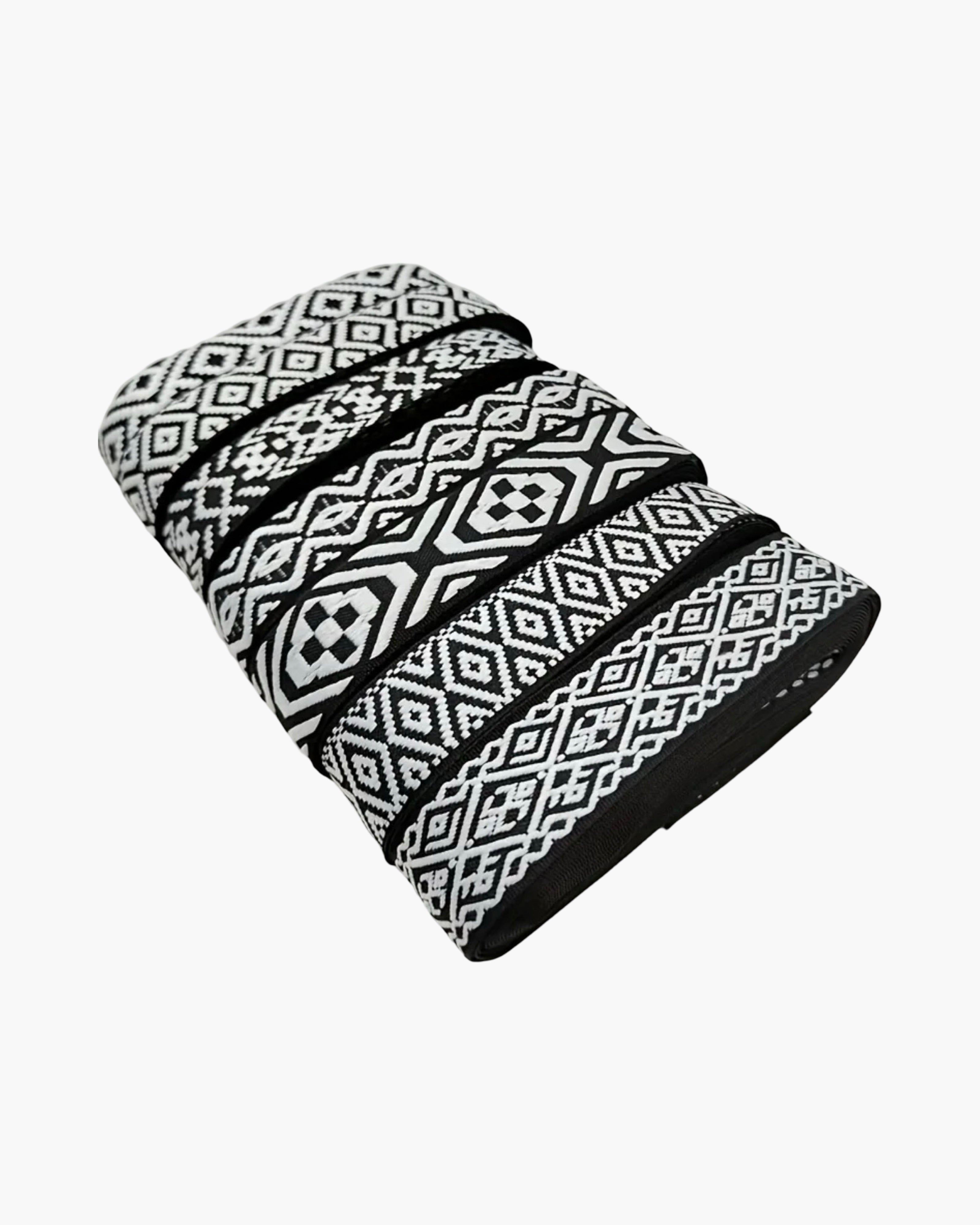 Tribal Jacquard Ribbon Hat Accessory