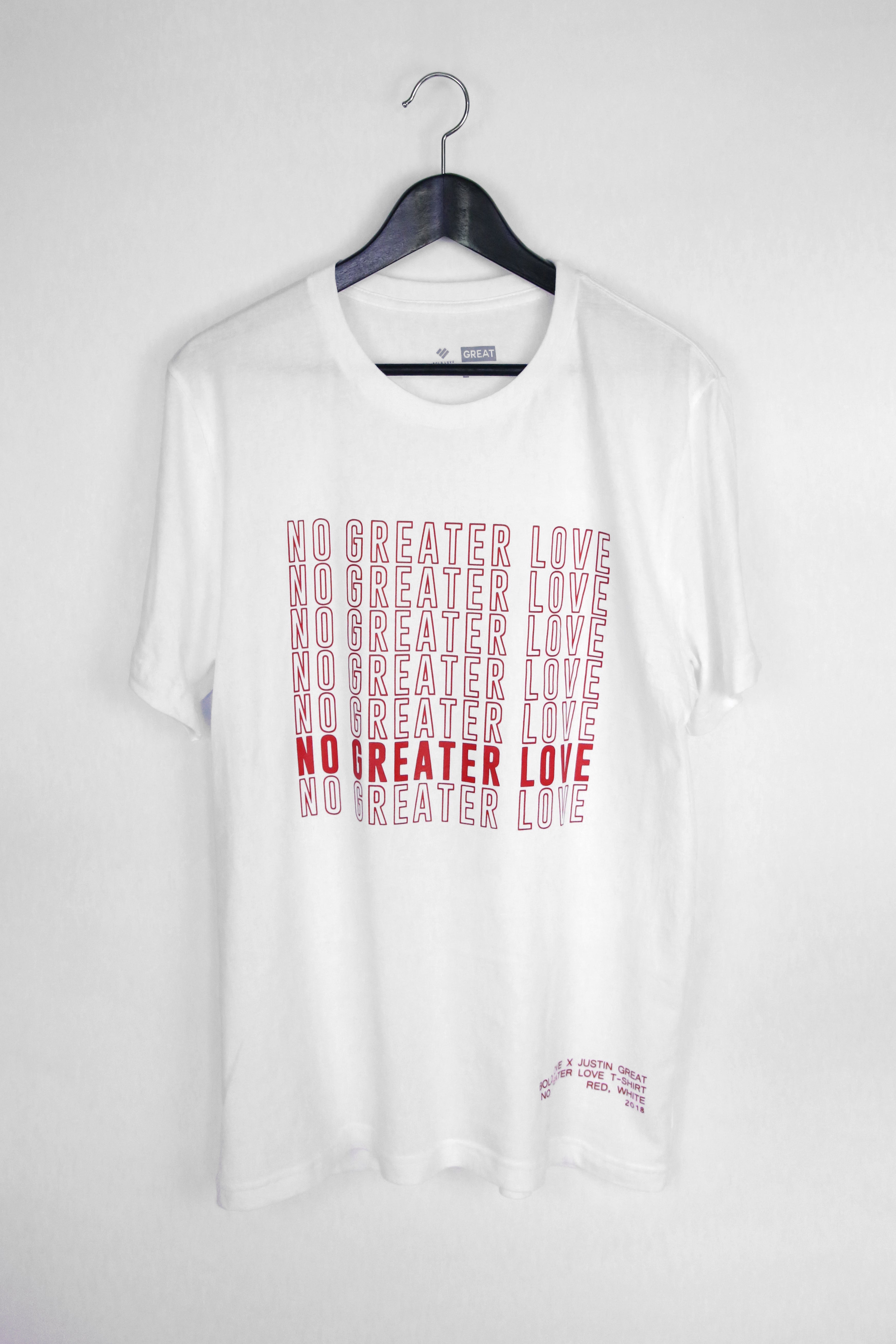 Bold Love X Justin Great "No Greater Love" T-Shirt