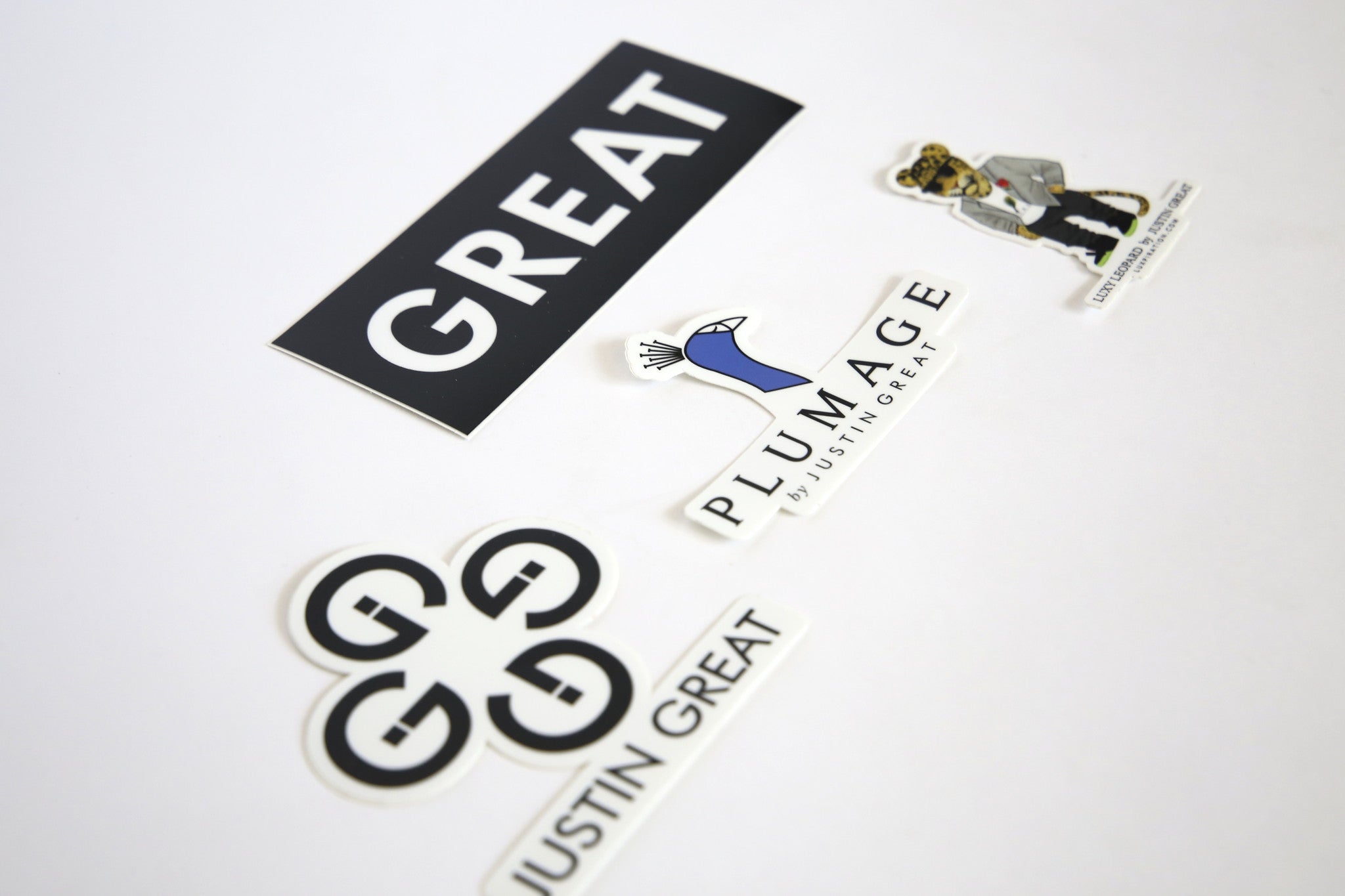 JUSTIN GREAT ASSORTED STICKERS