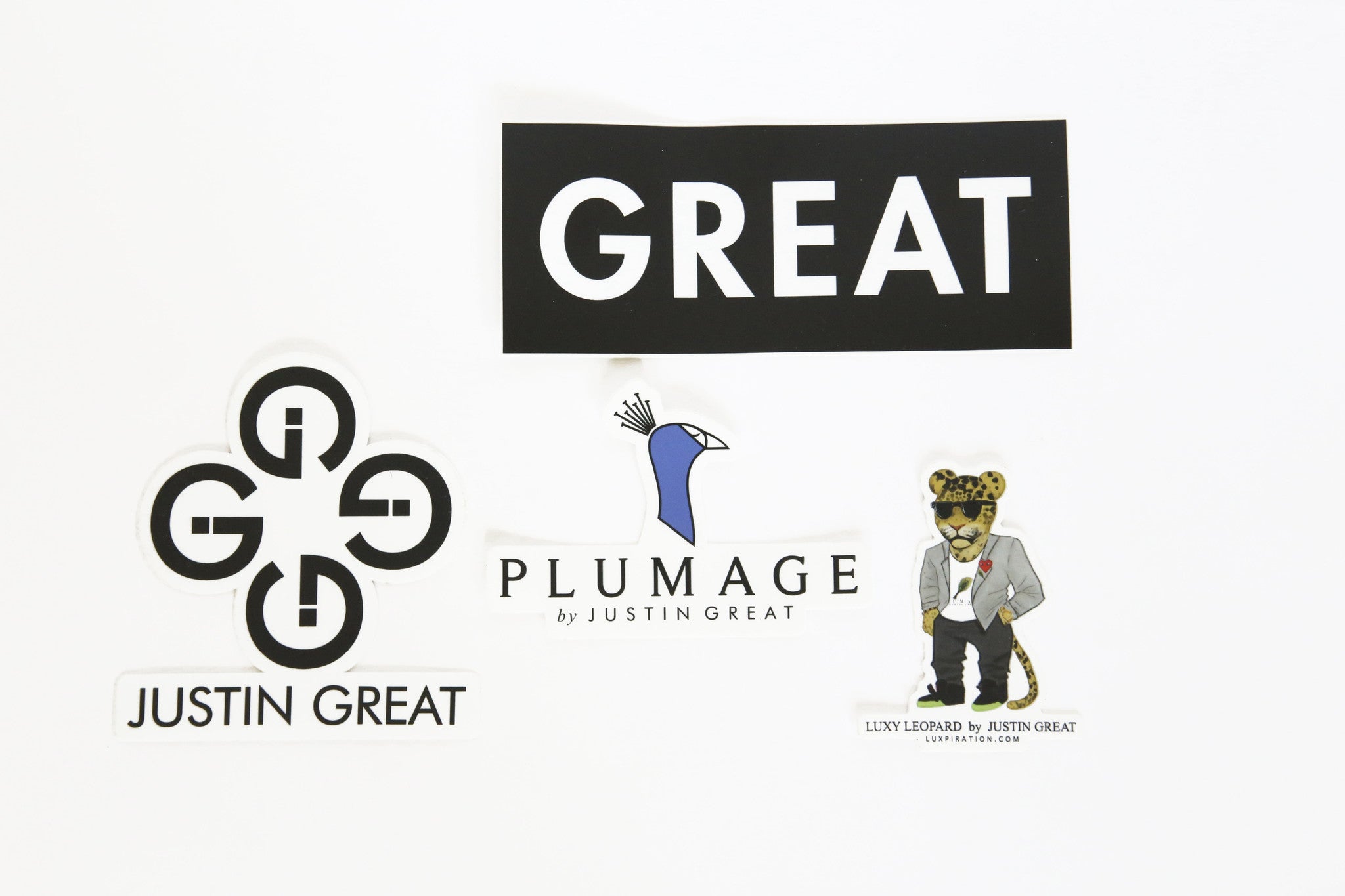 JUSTIN GREAT ASSORTED STICKERS