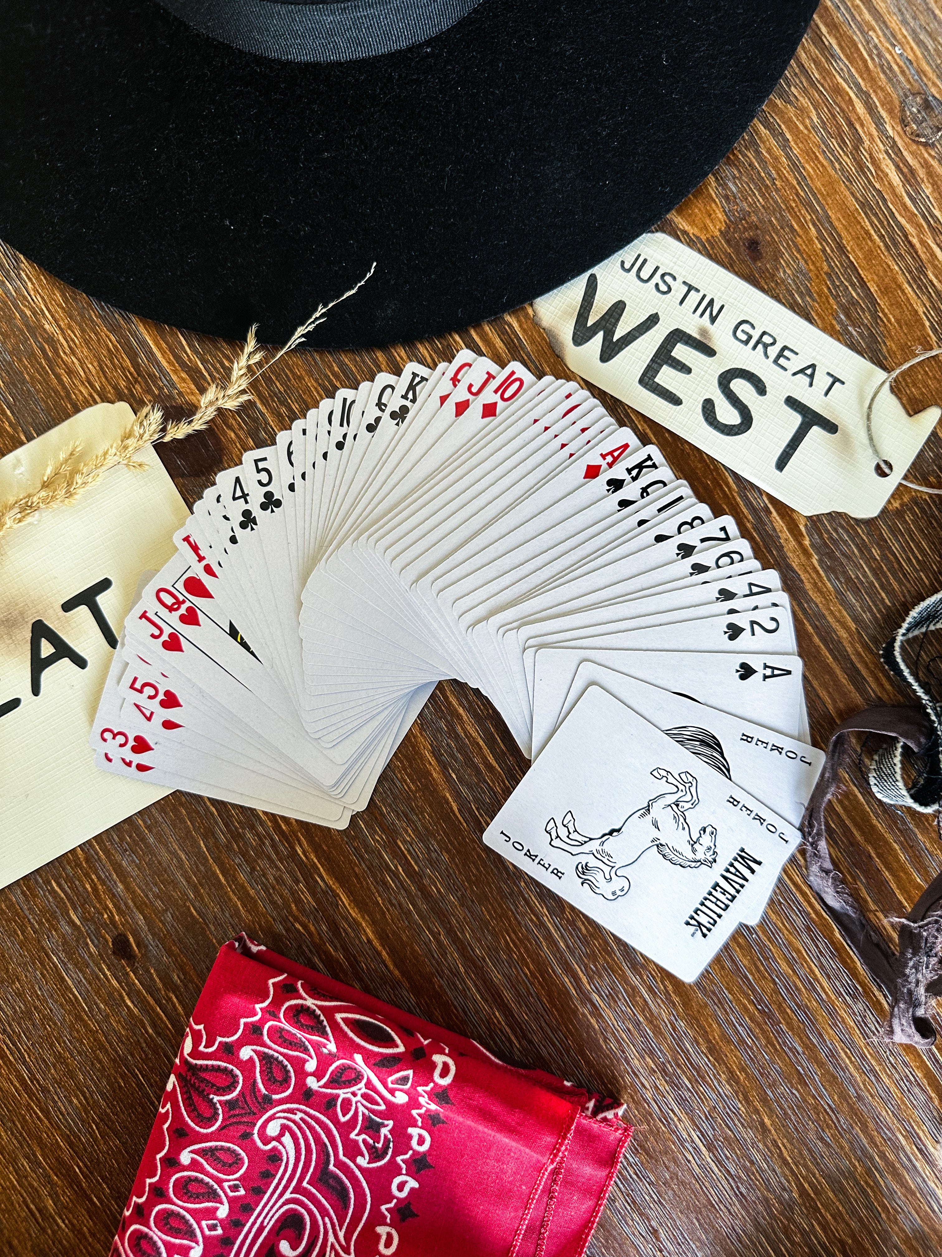 Playing Card Hat Accessory