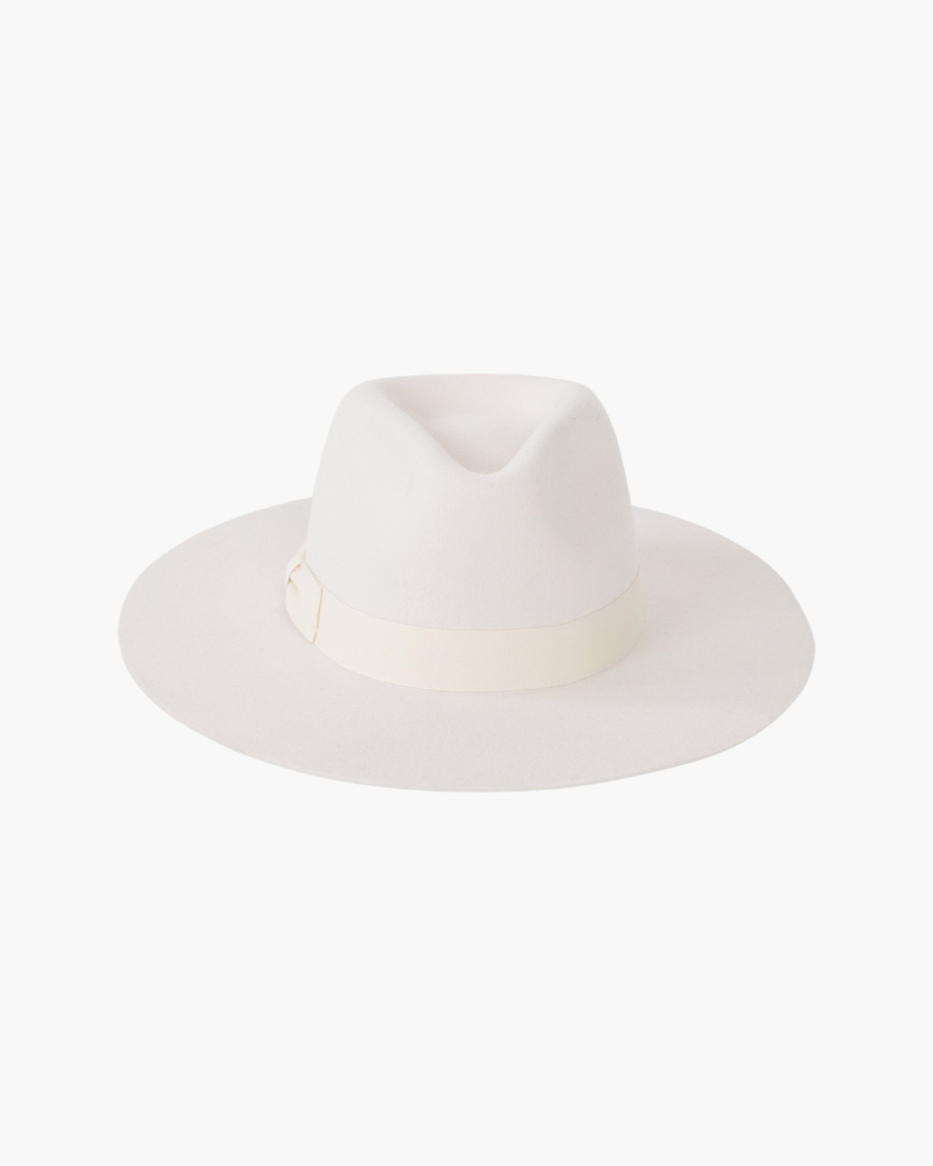 Wide Brim Rancher Hat - Bone
