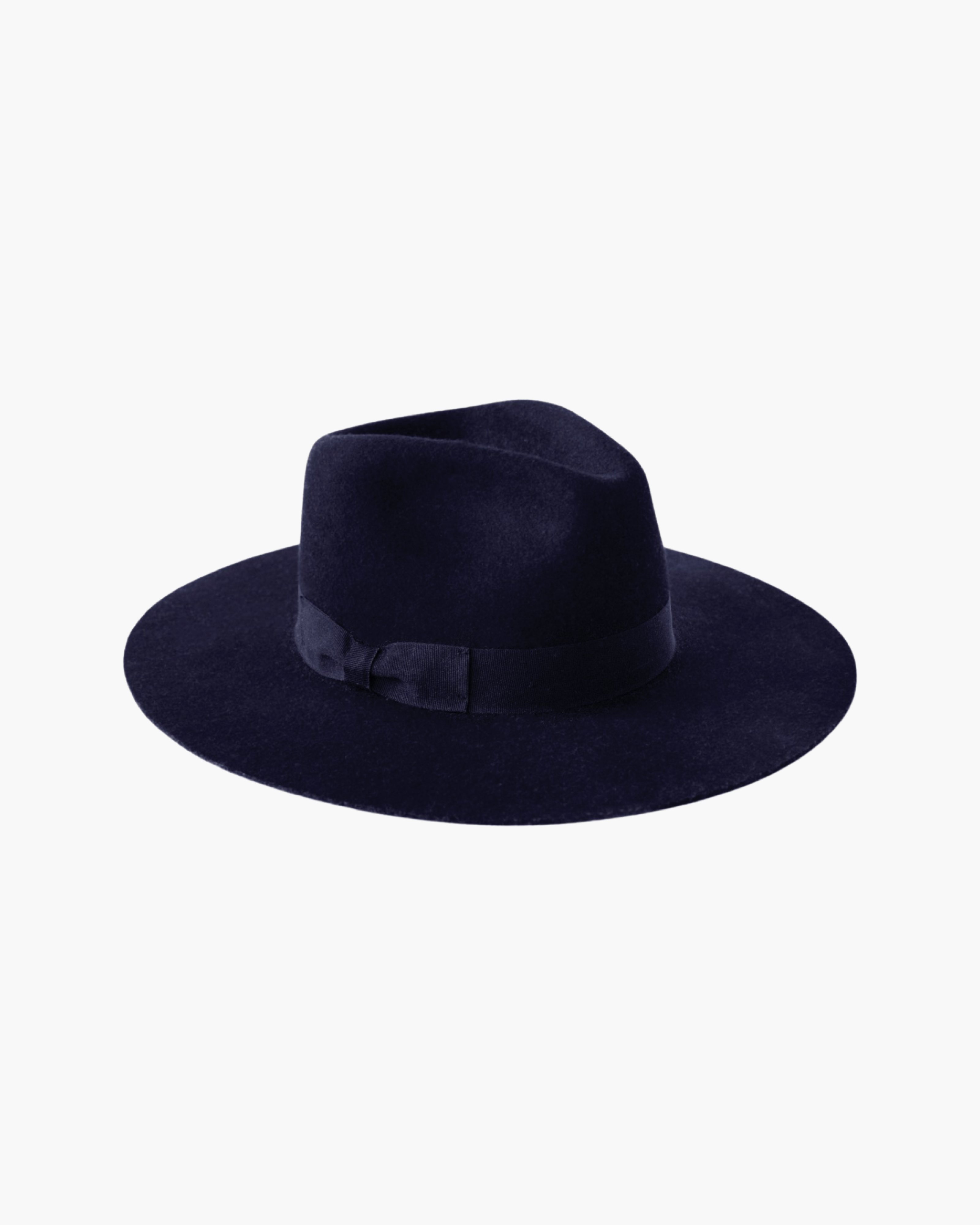 Wide Brim Rancher Hat - Midnight Blue