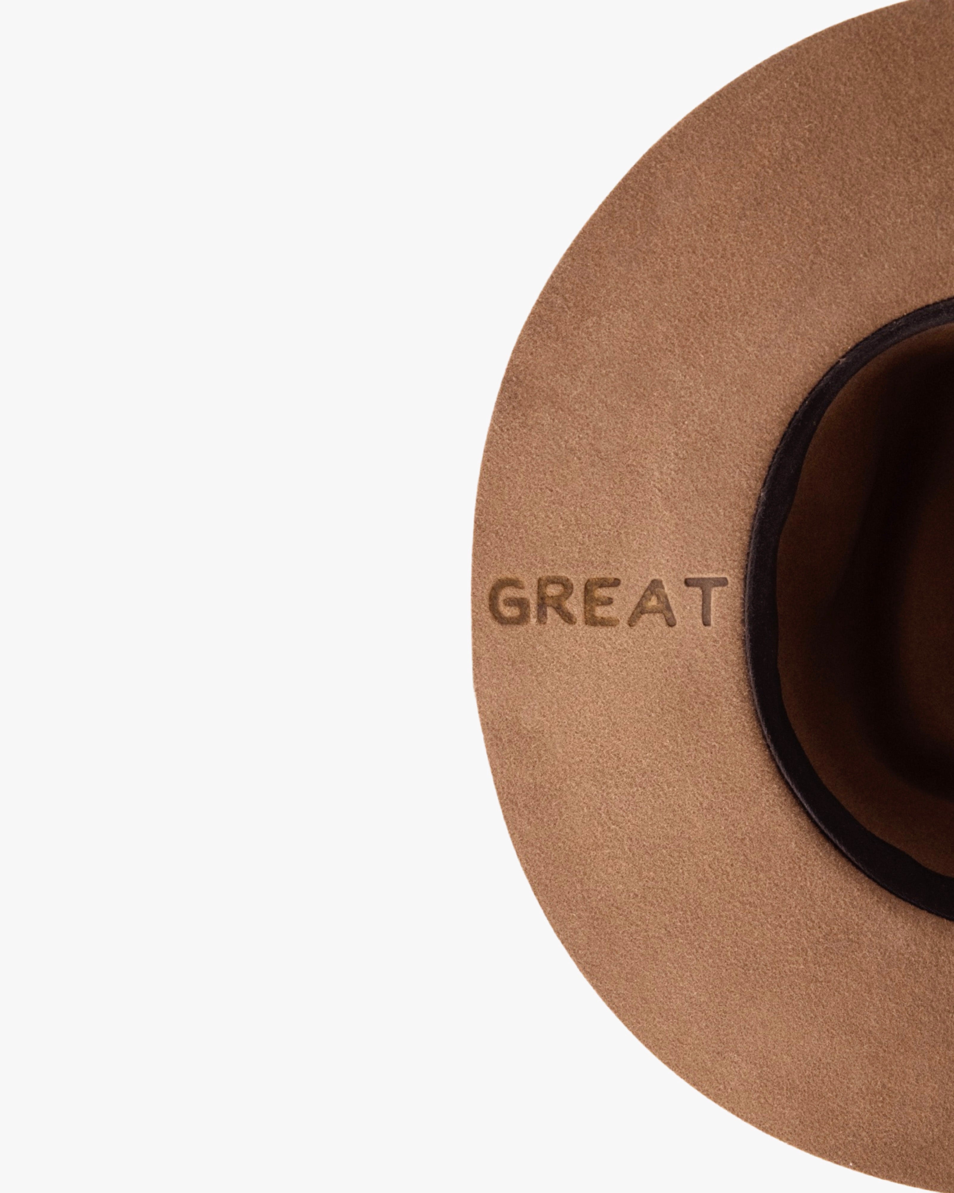 Rancher Wide Brim Hat - Russet