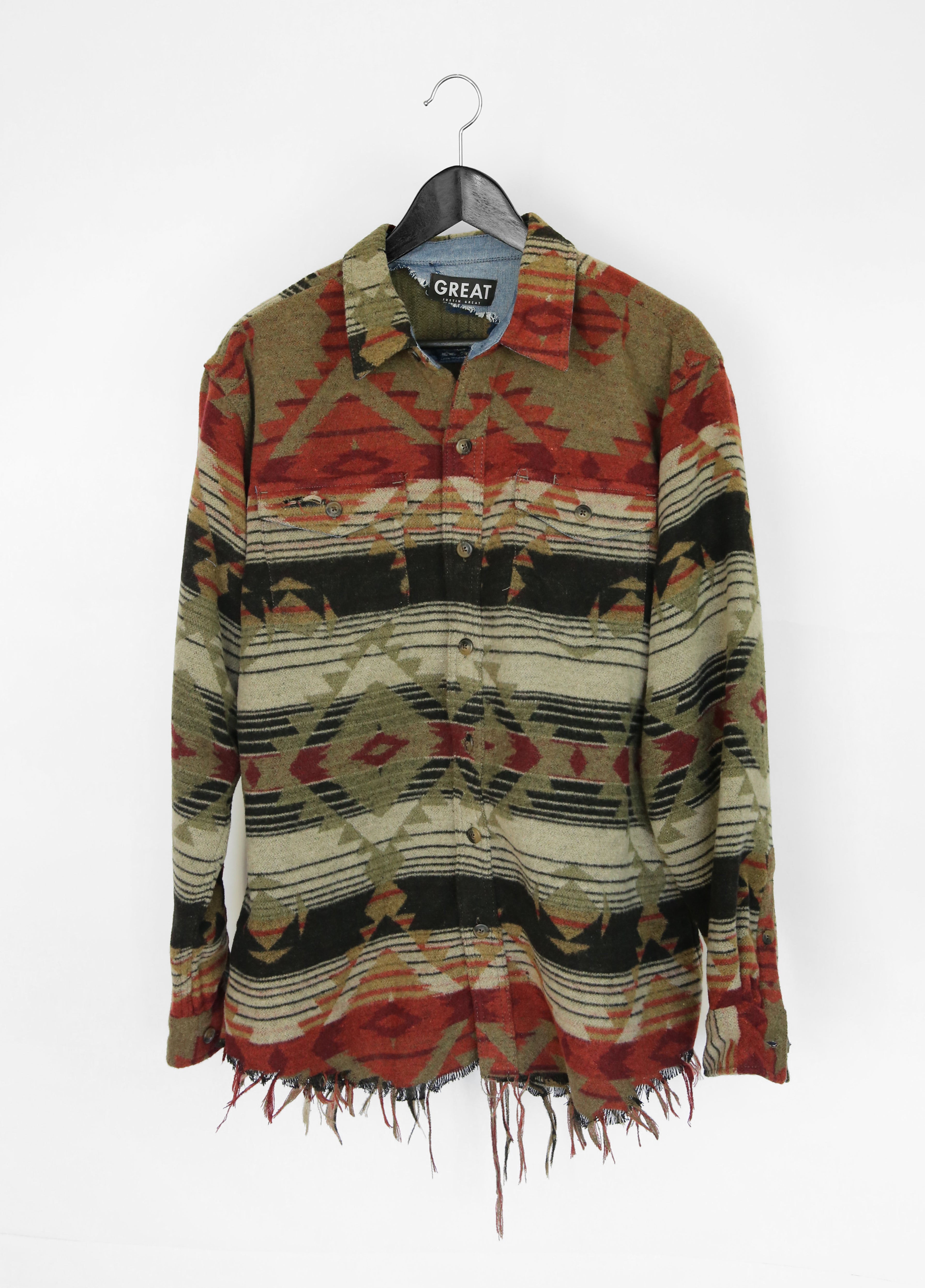 Southwestern Overshirt - Wheat