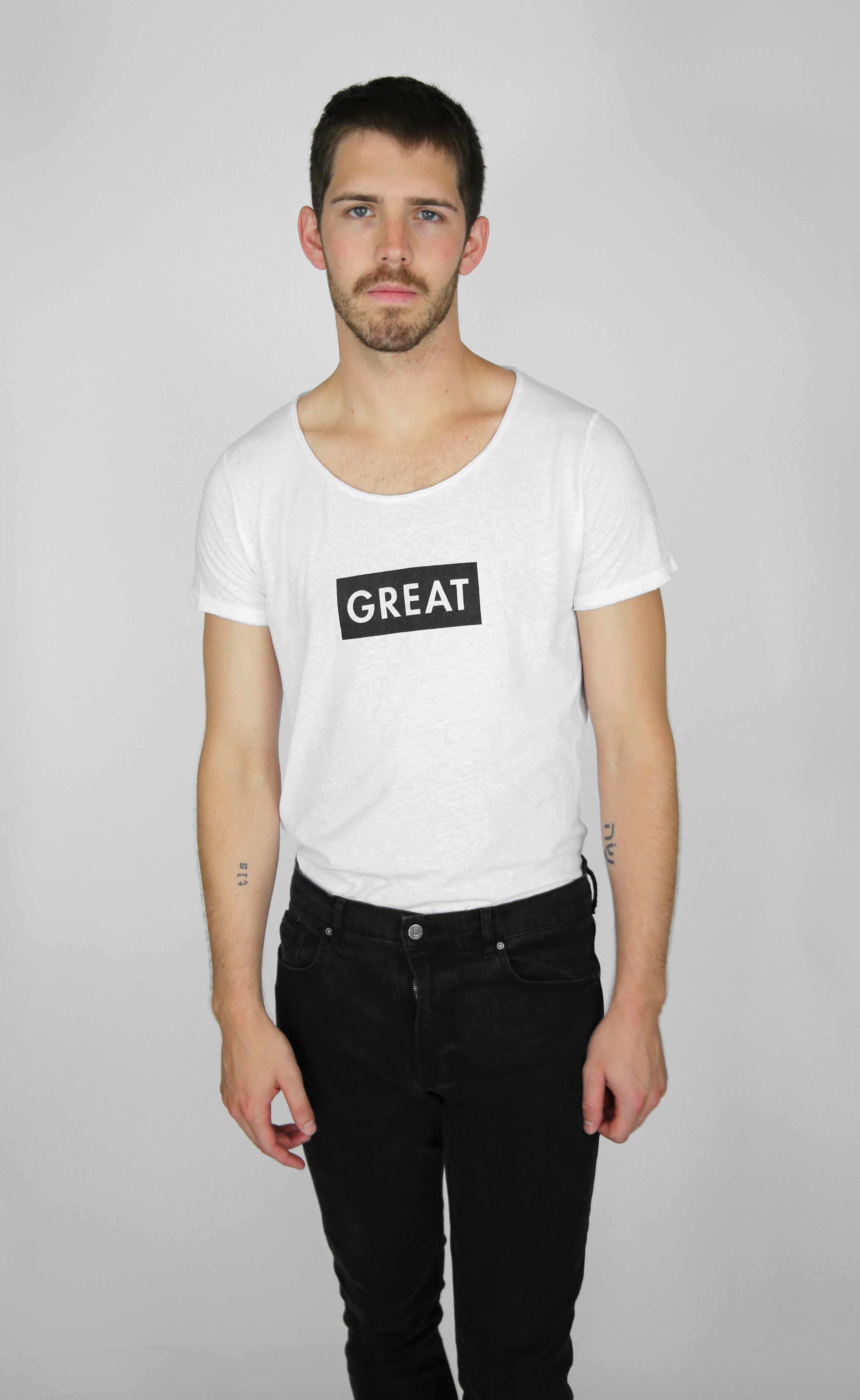 Great Box Logo - Scoop Neck