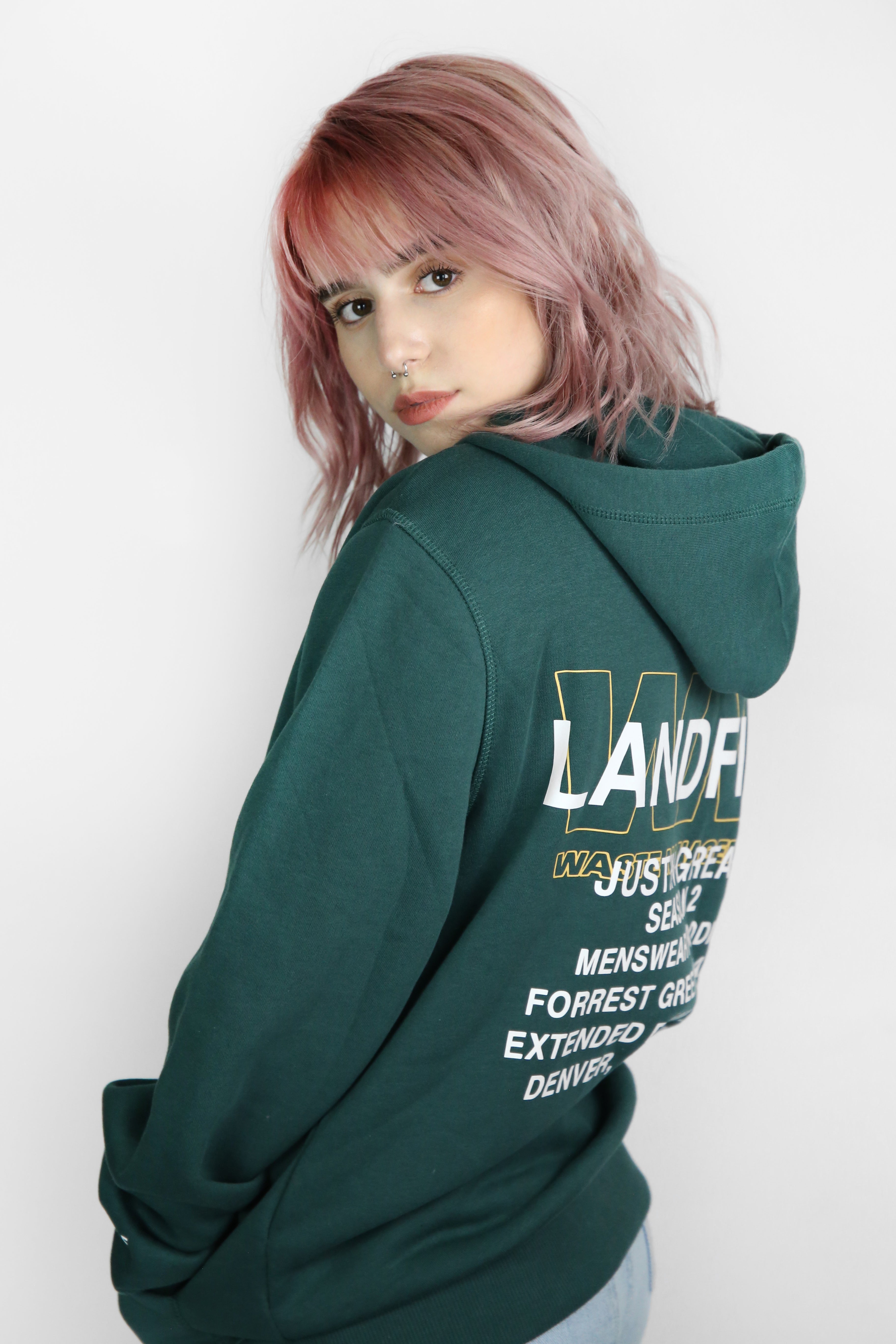 Womens Waste “LANDFILL” Hoodie