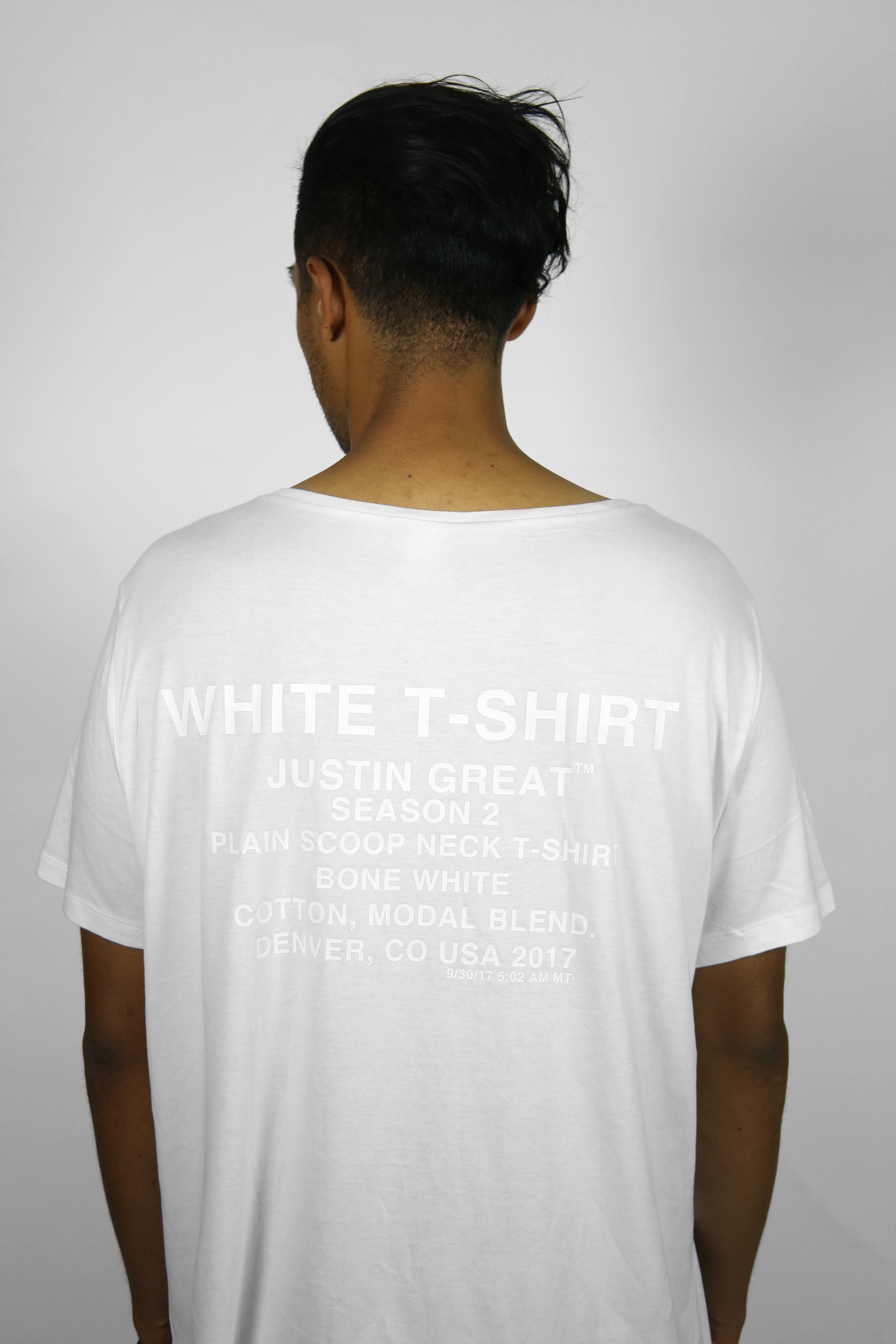 Plain White T-Shirt