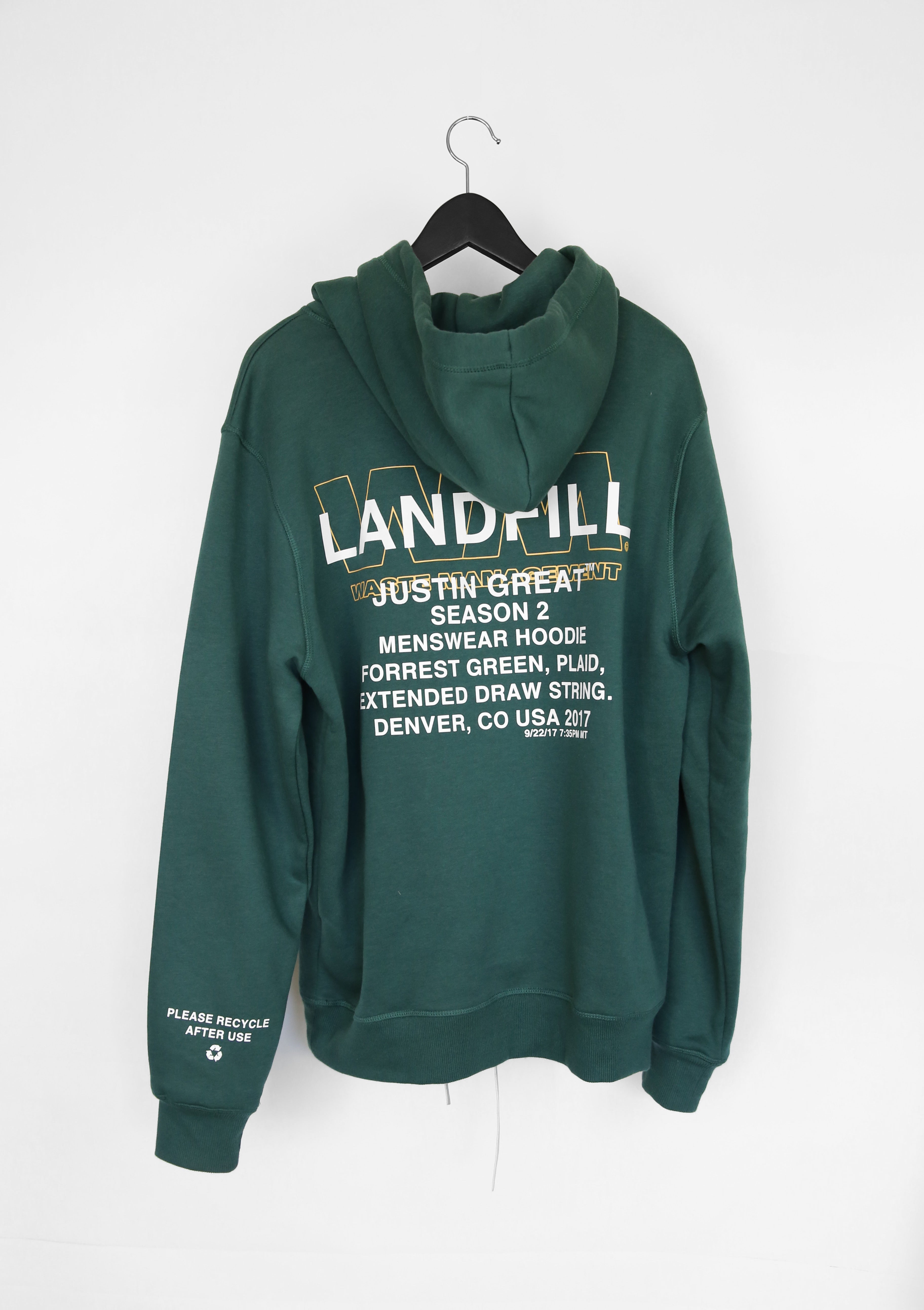 Waste “LANDFILL” Hoodie