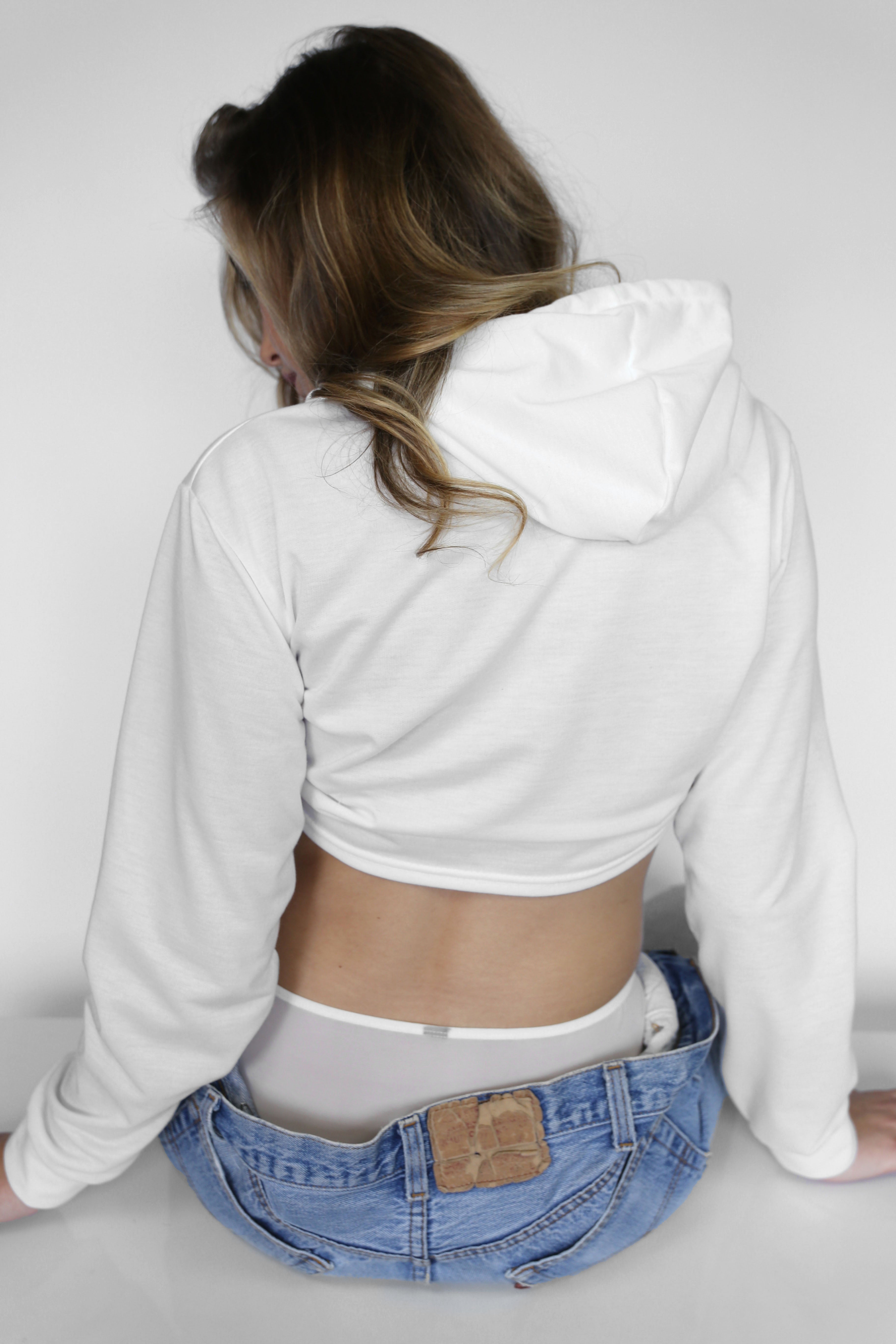 Lightweight Crop Hoodie