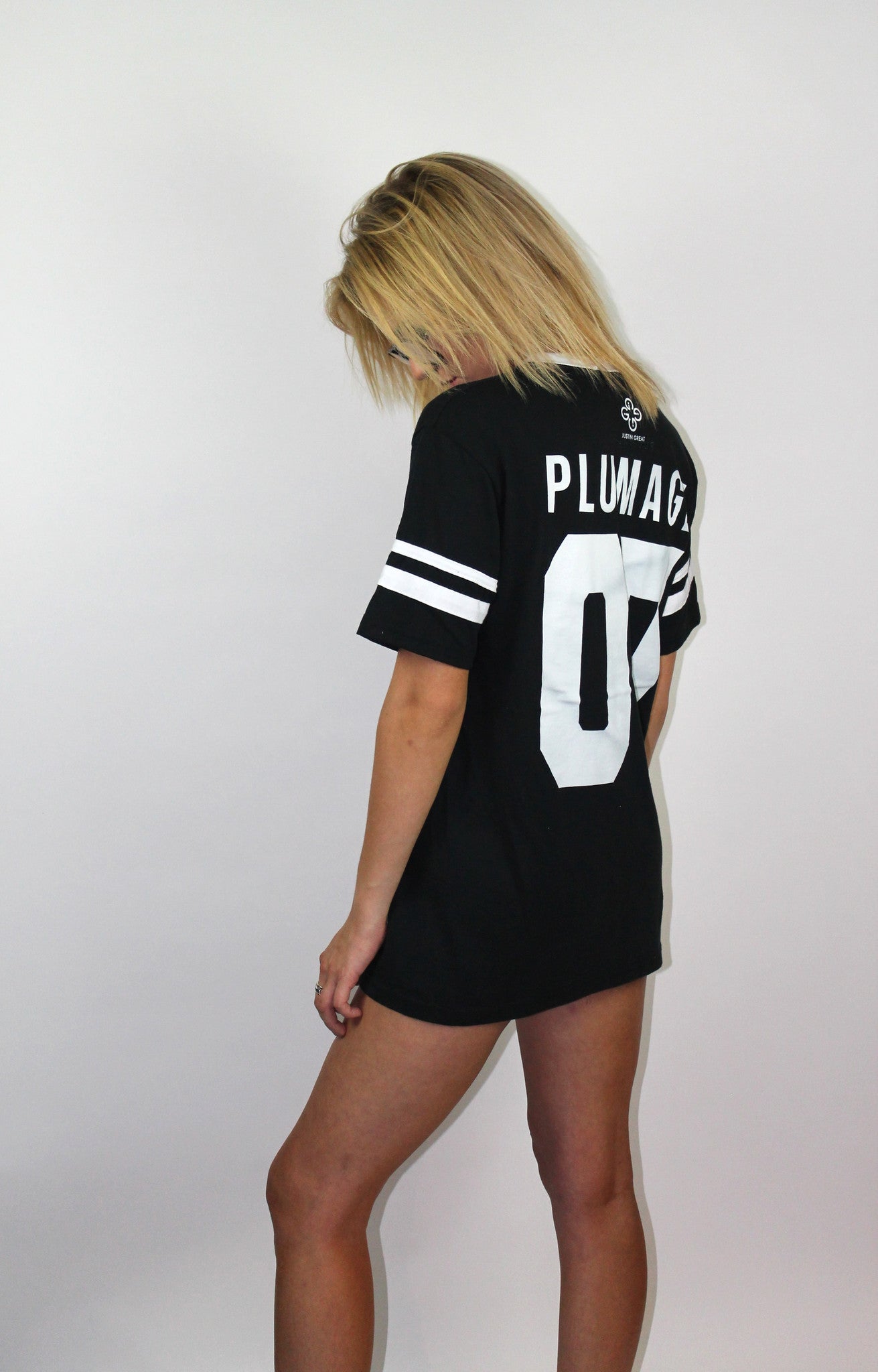 Oversized Peacock Jersey