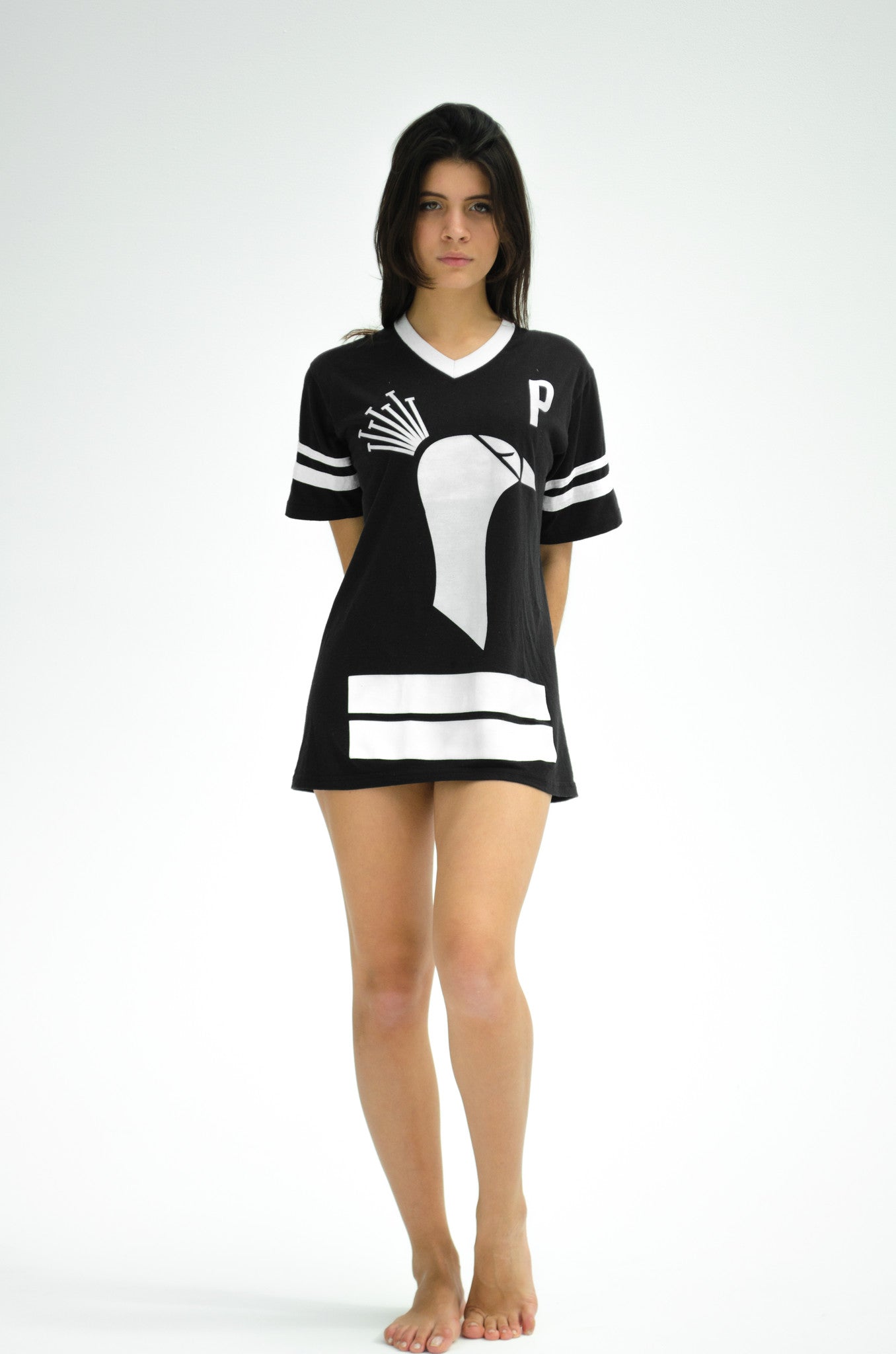 Oversized Peacock Jersey