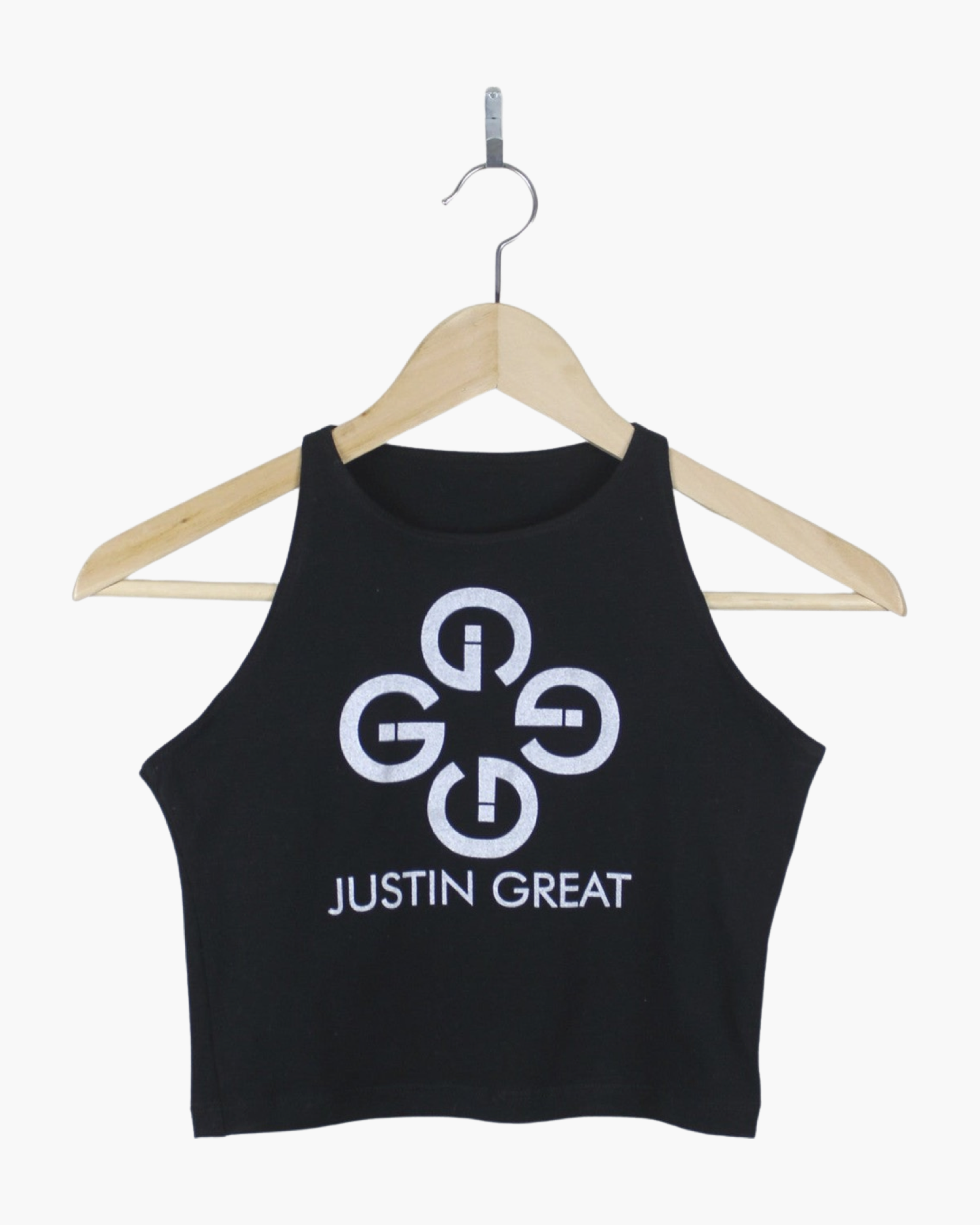 Justin Great Logo Sleeveless Crop