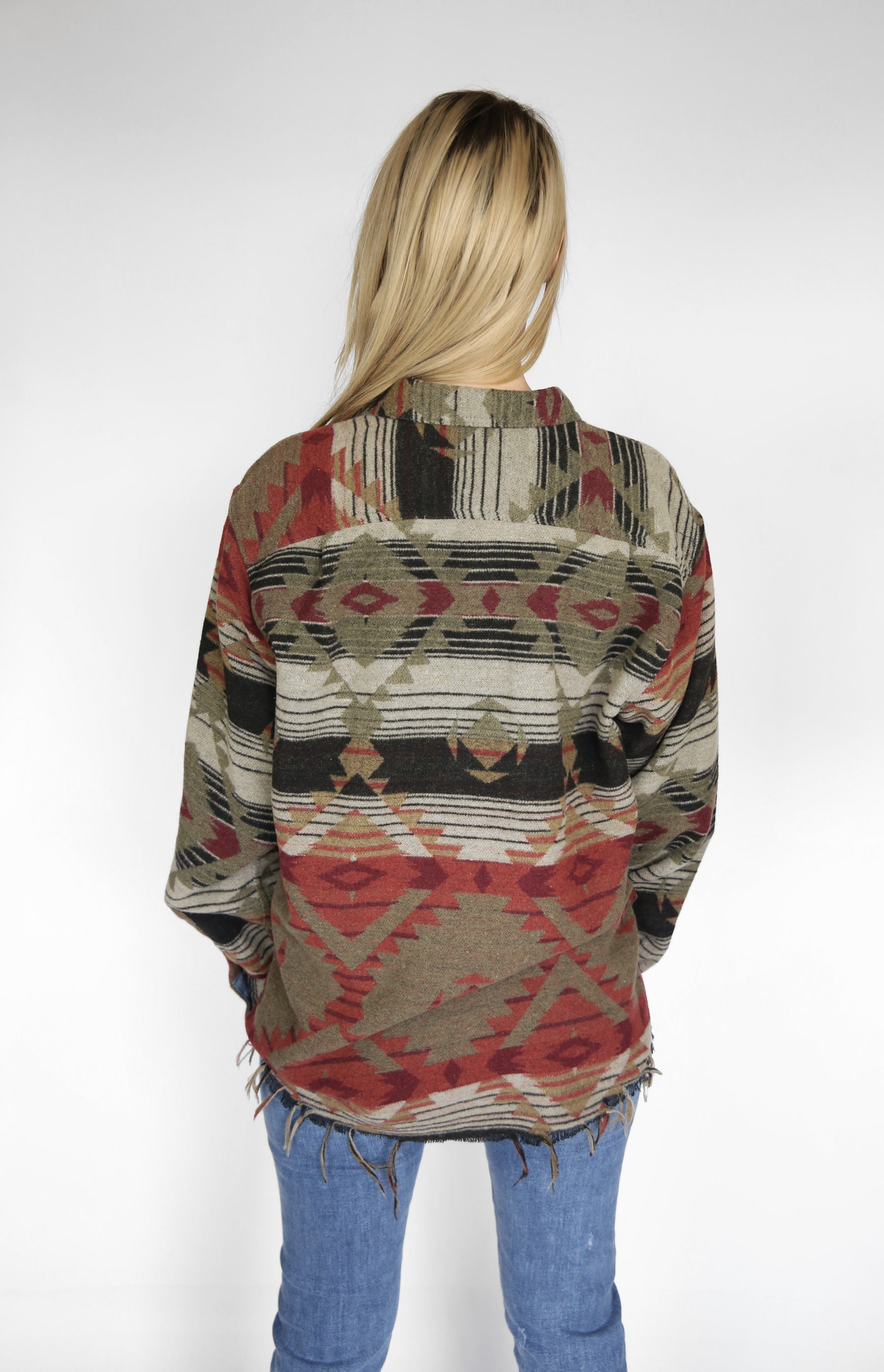 Southwestern Overshirt - Wheat