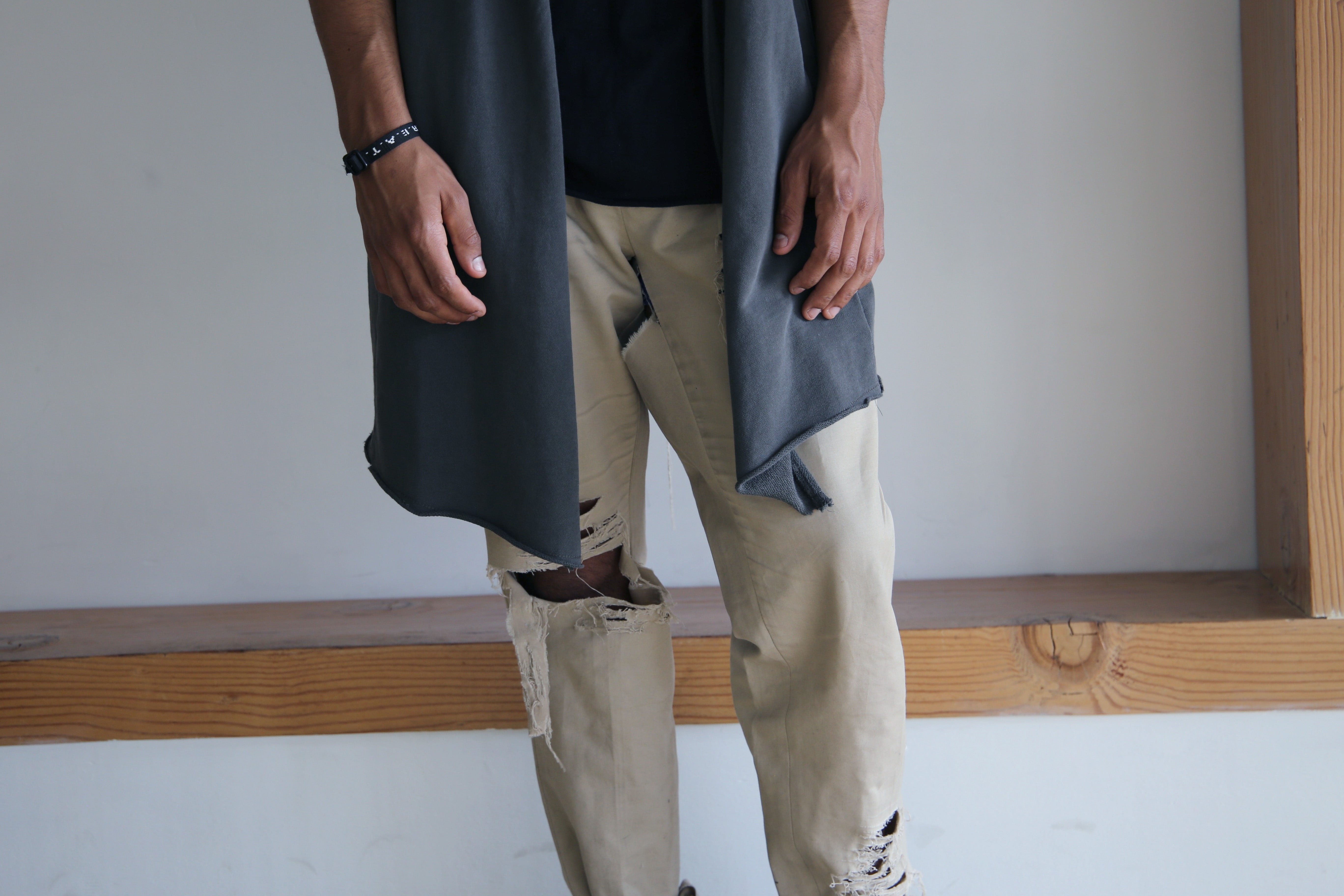 Hooded 3/4 Vest