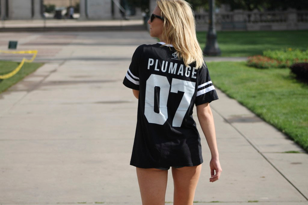 Oversized Peacock Jersey