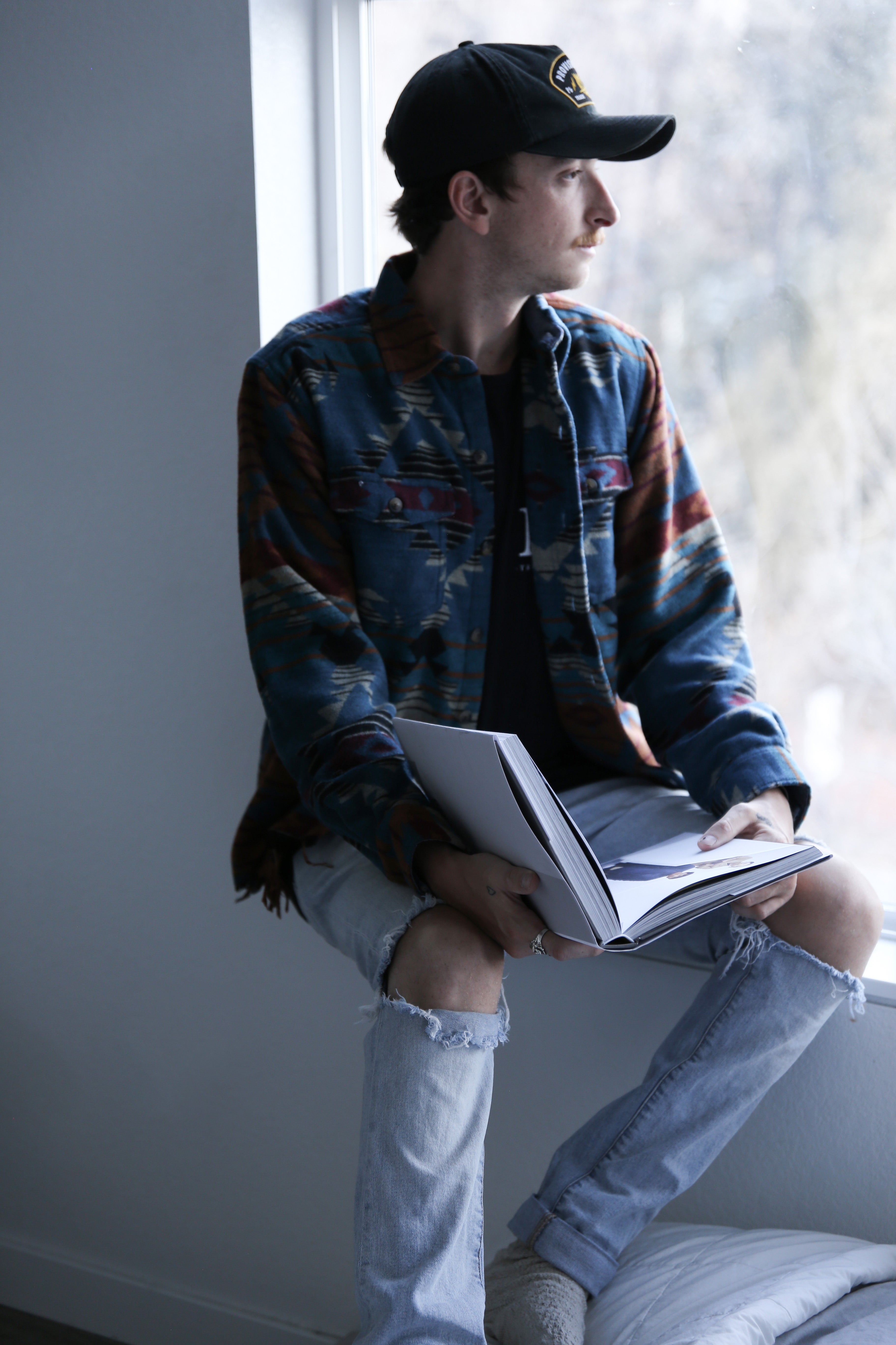 Southwestern Overshirt - Teal