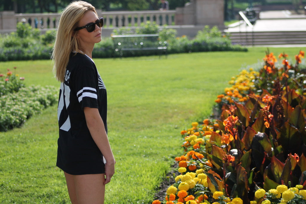 Oversized Peacock Jersey