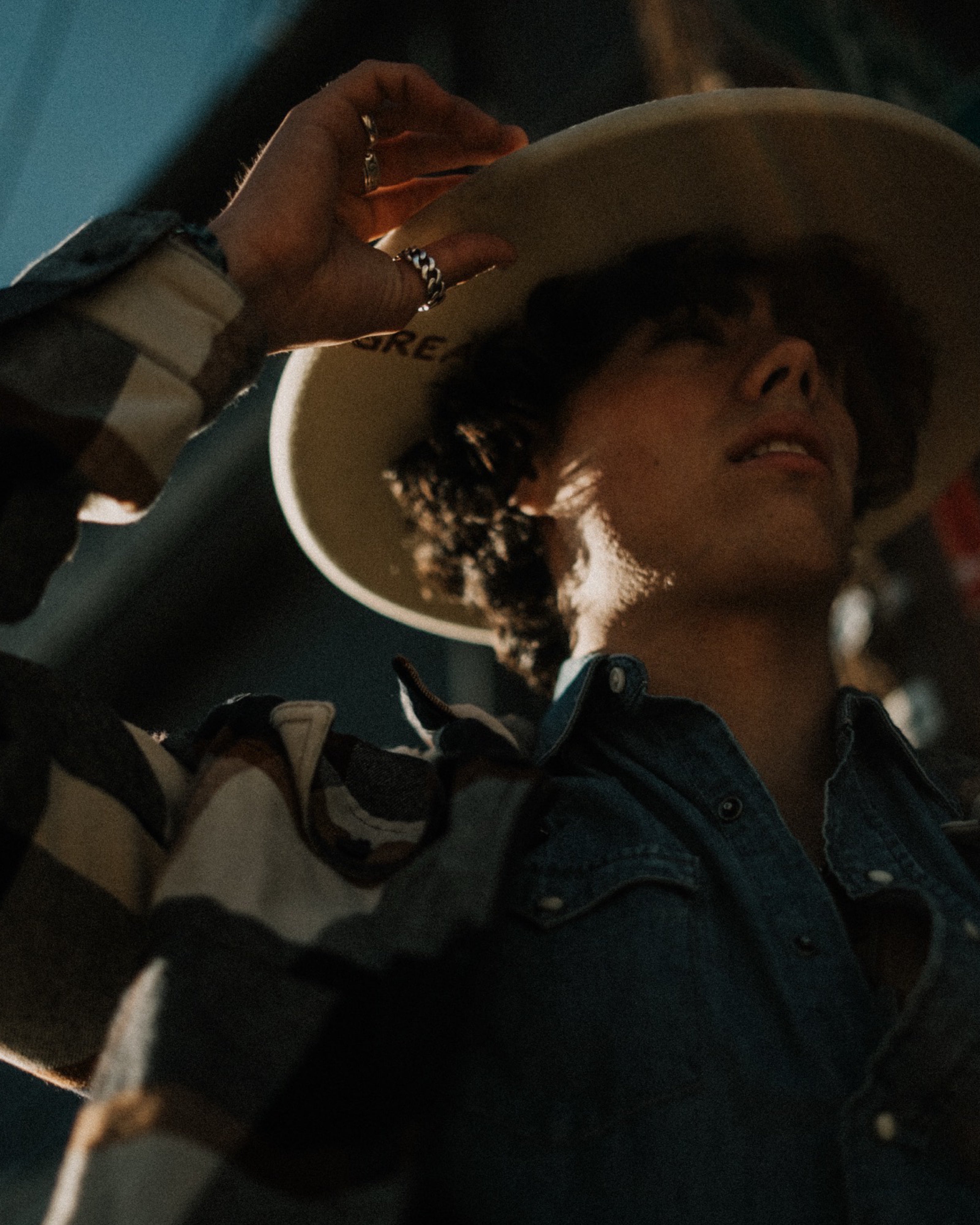 Pecos Pencil Brim Hat - Off White