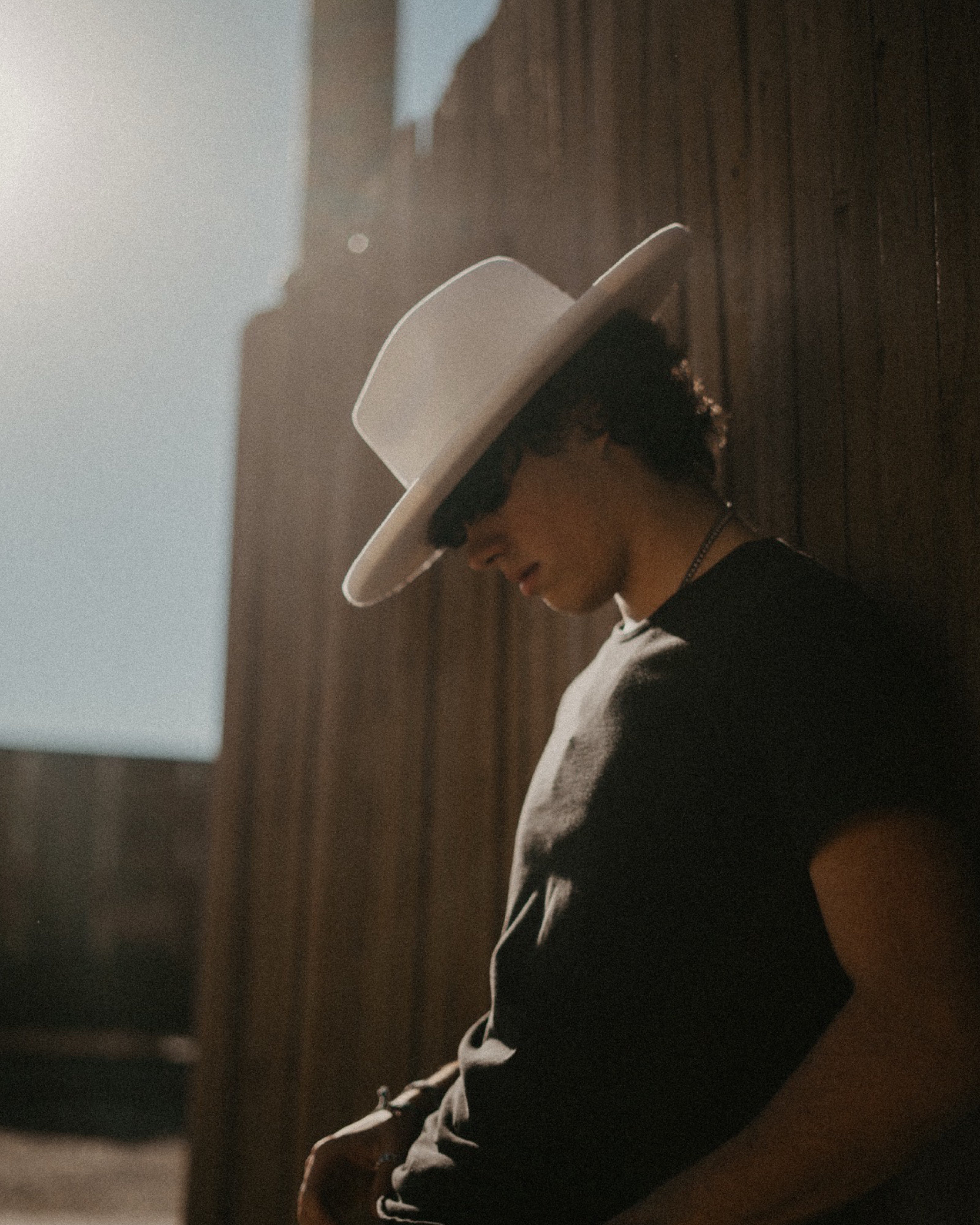 Pecos Pencil Brim Hat - Off White