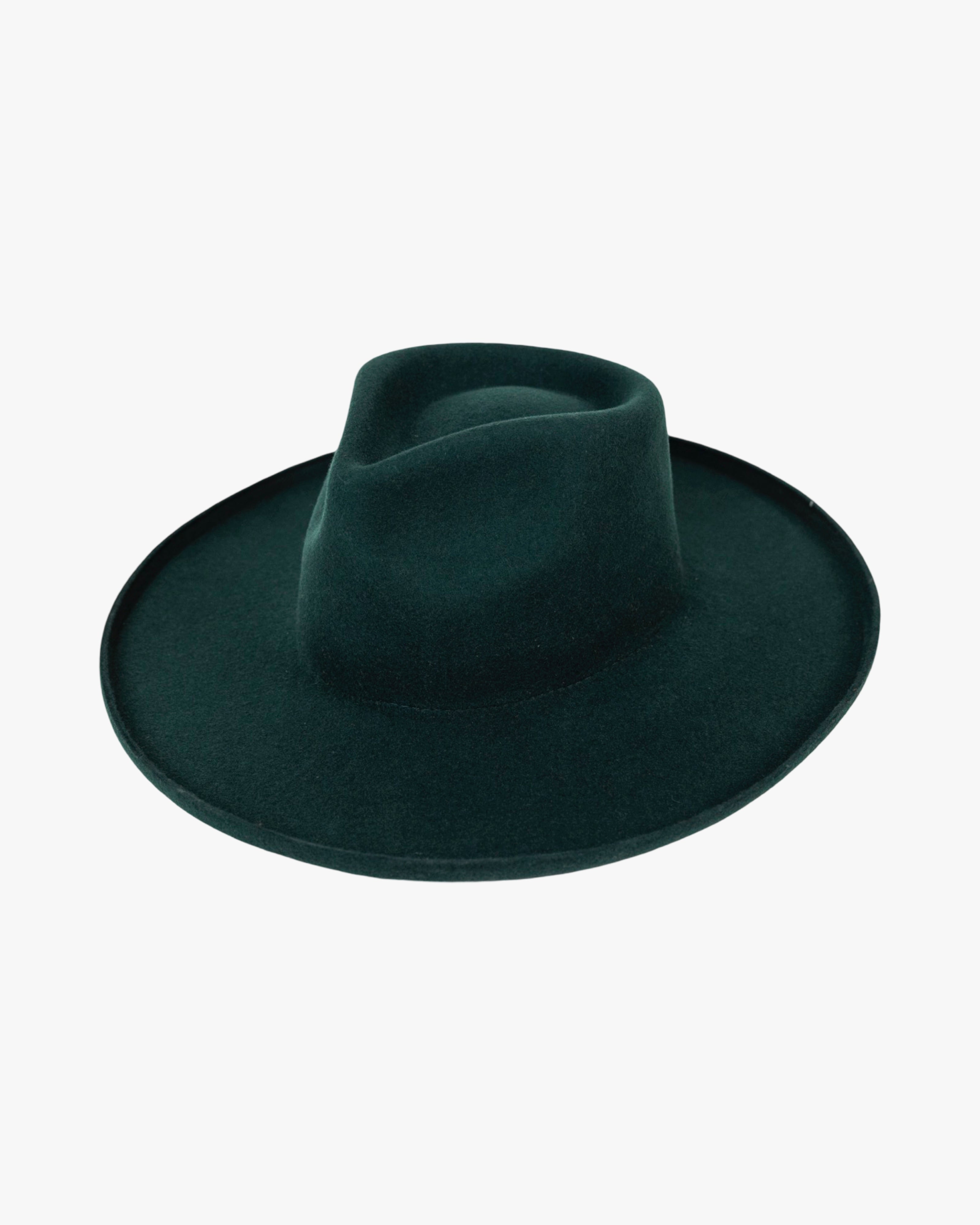 Stylish Green Wide-Brim Hat Theo Green Hat – Wide Brim Wool Felt | Lock & Co.. Hats for  main image 3