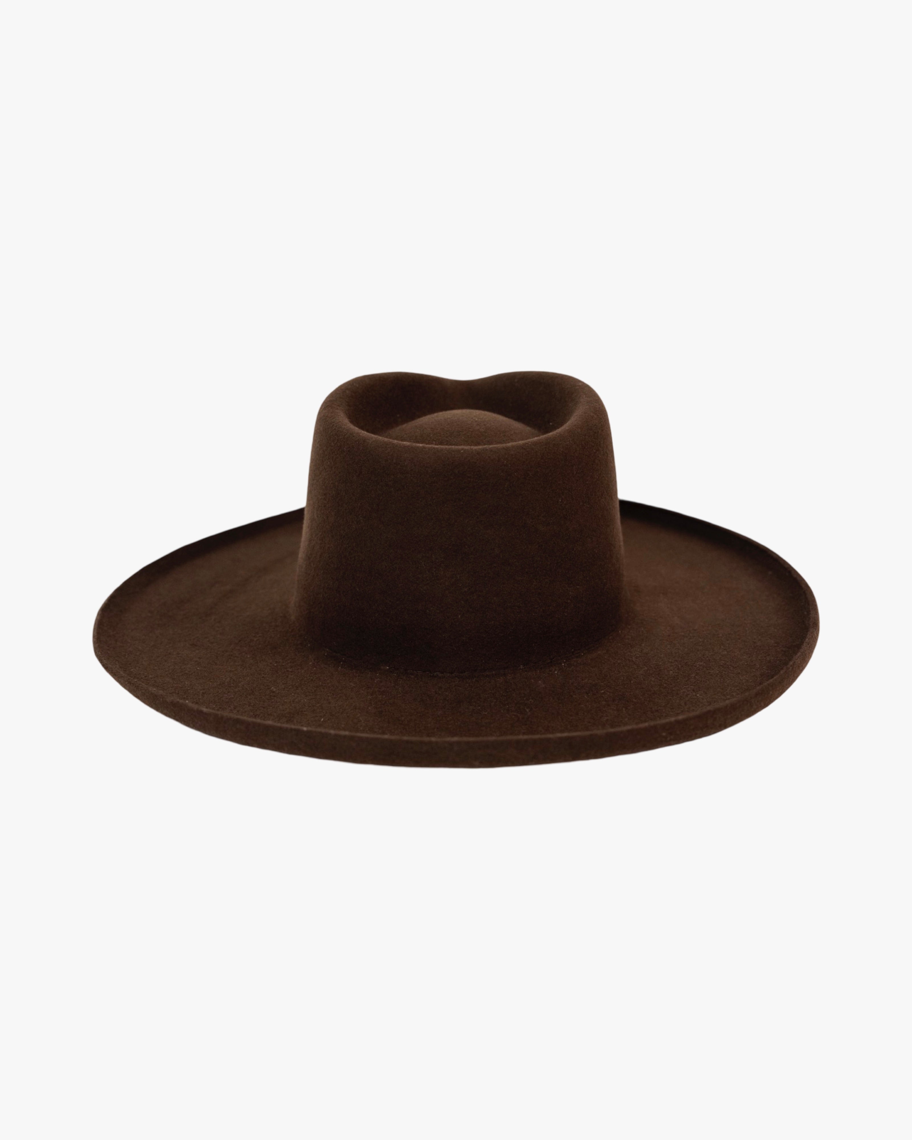 Pecos Pencil Brim Hat - Chocolate