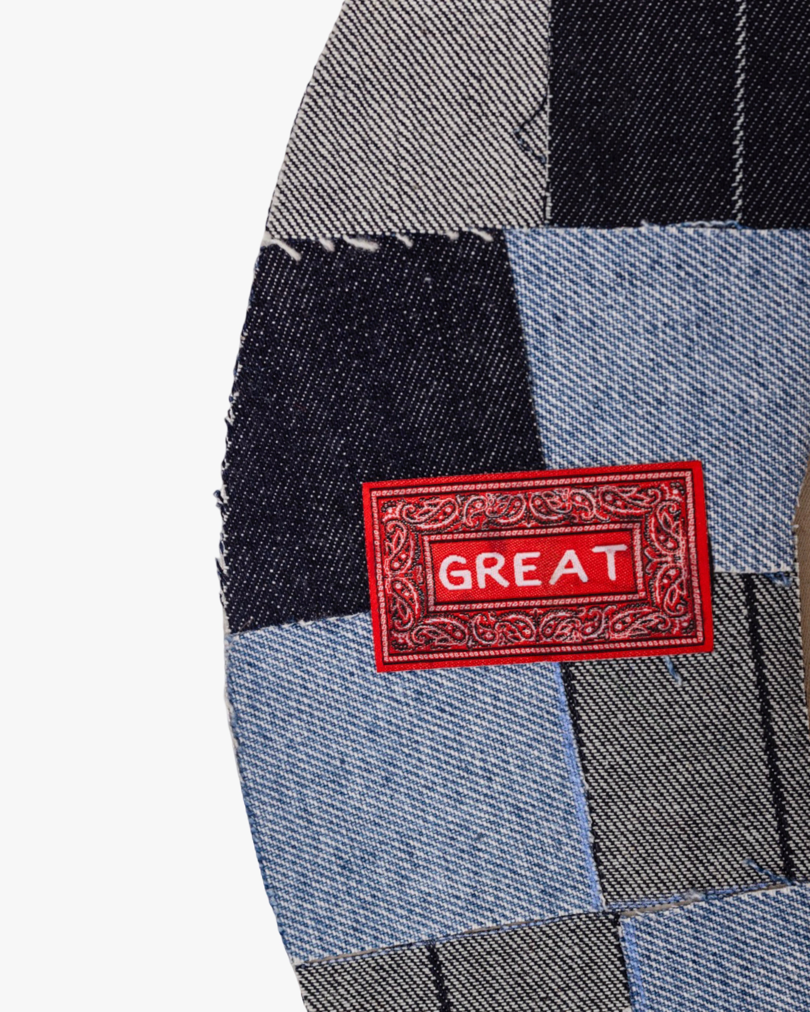 GREAT x Infatué by Fresh Sam Patchwork Rancher Hat - Ivory