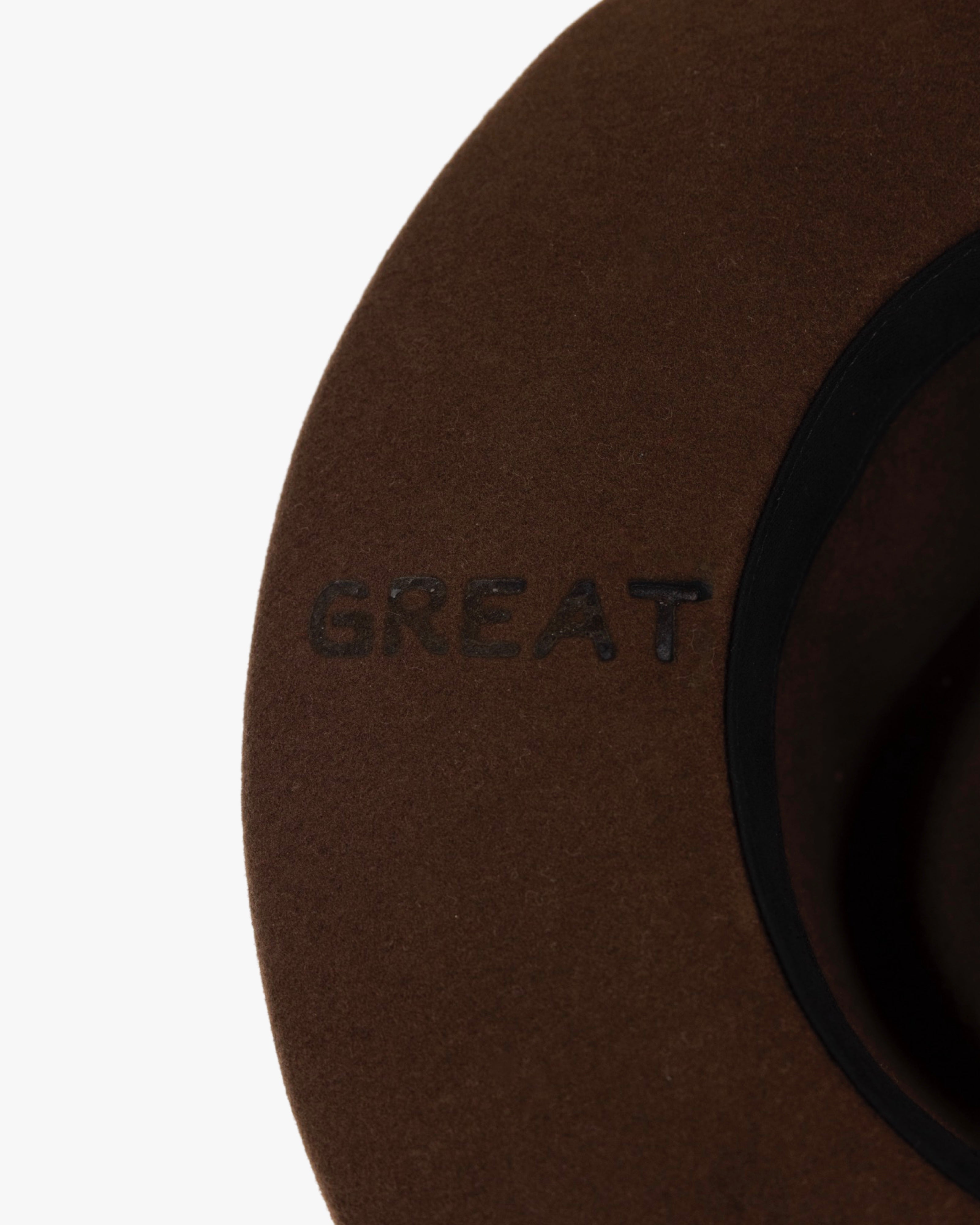 Pecos Pencil Brim Hat - Chocolate